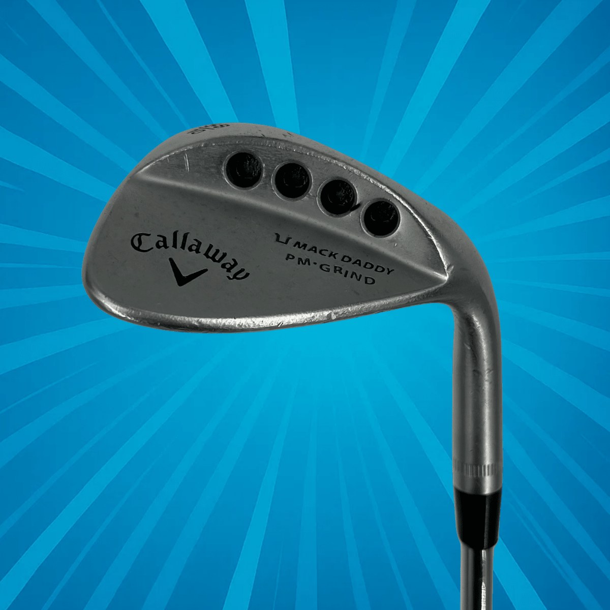 Callaway Mack Daddy PM Grind Lob Wedge / 58 Degree / KBS Tour - V Wedge Flex - Callaway