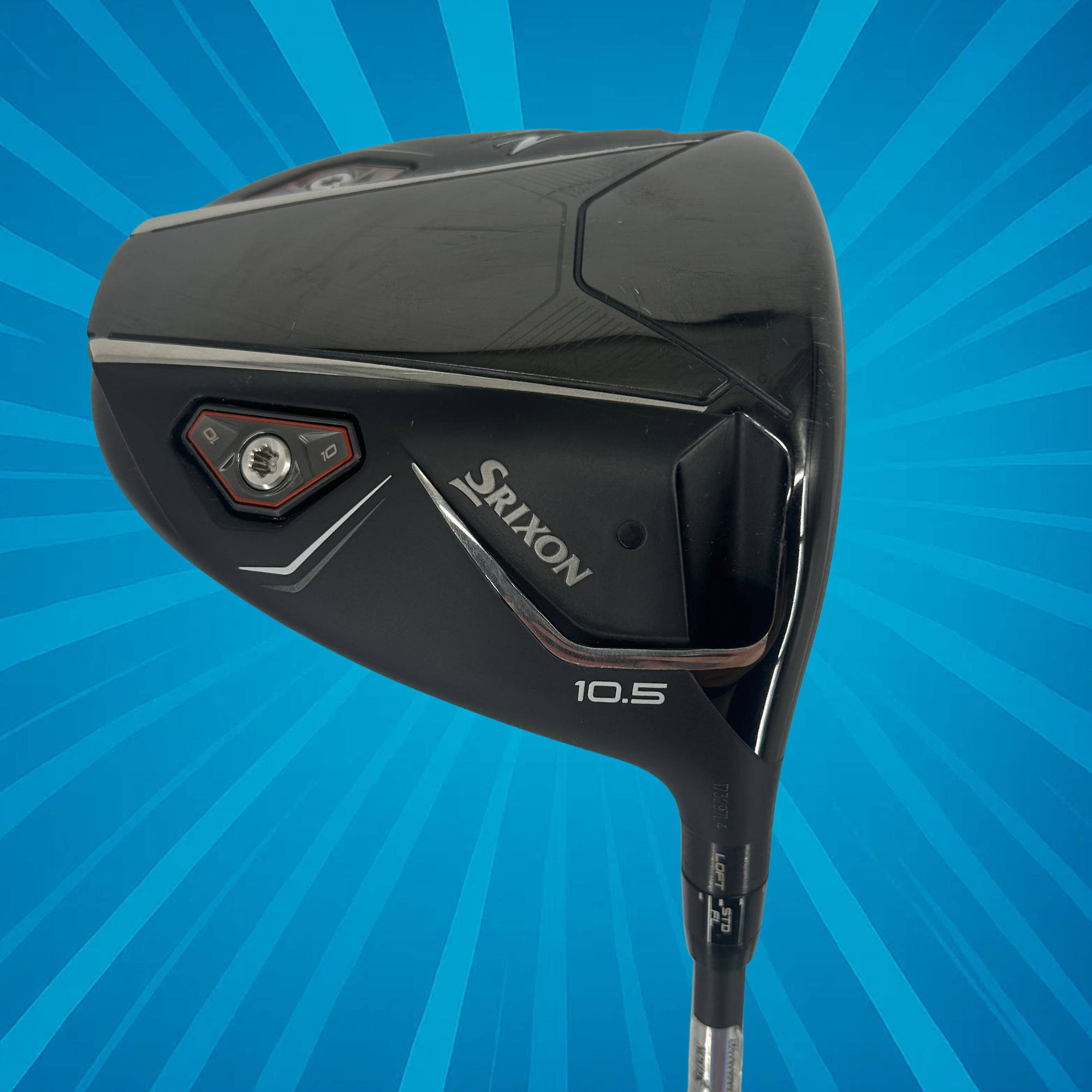 Srixon ZXi Driver / 10.5 Degree / HZRDUS Black 60g 6.0 / Stiff