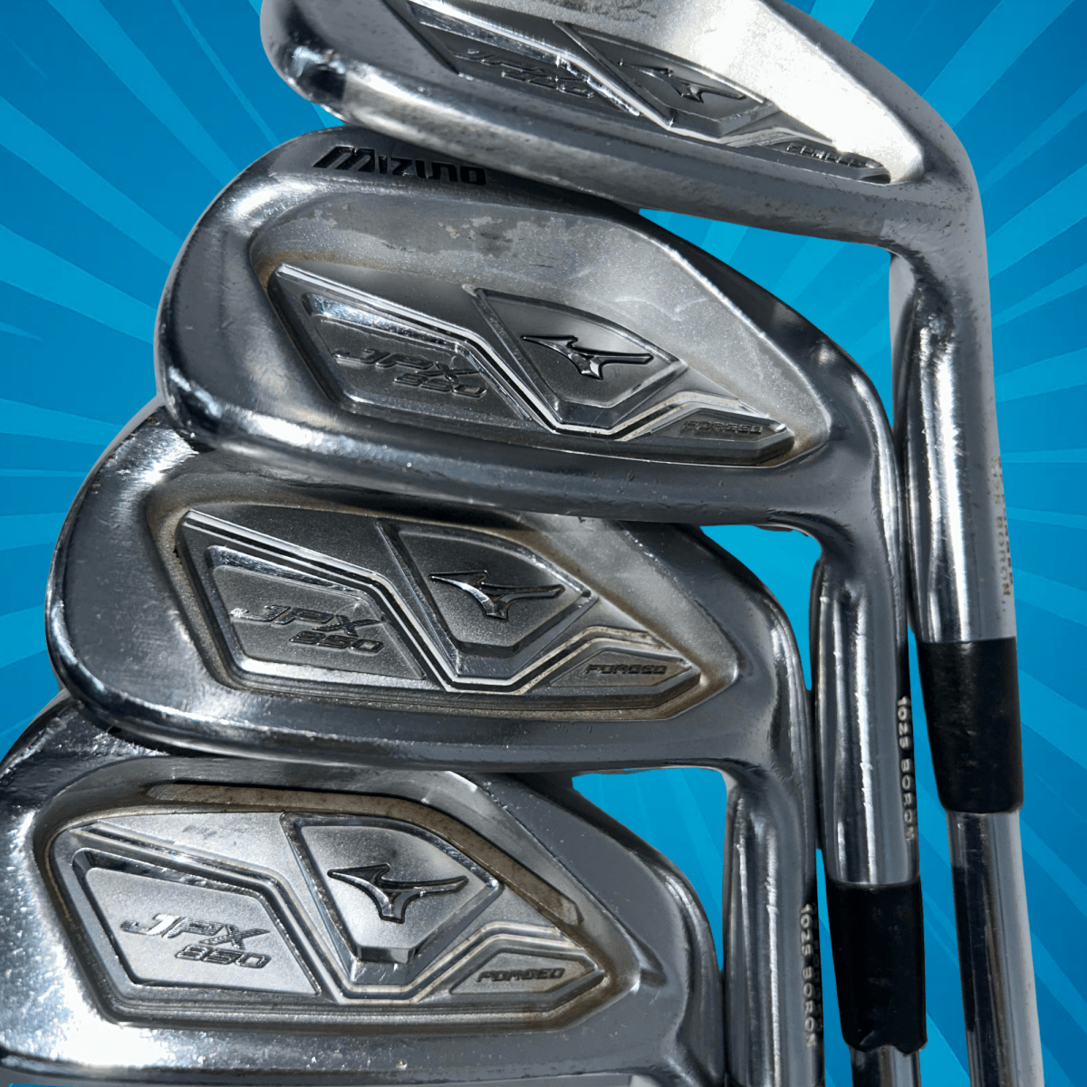 Mizuno JPX 850 Forged / 4 - PW / True Temper XP115 Stiff Flex - Mizuno