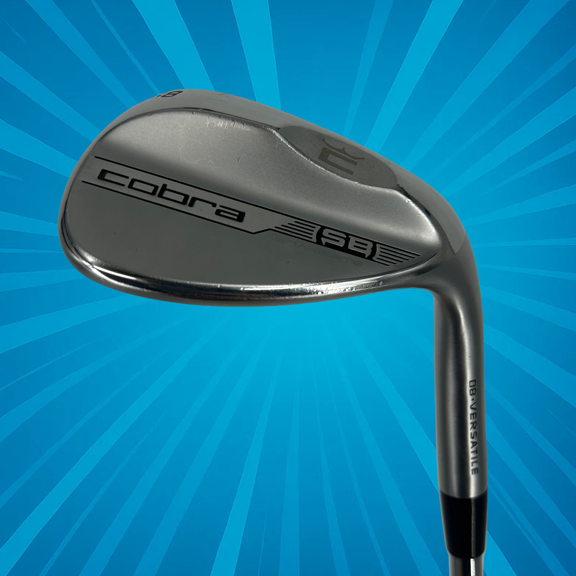 Cobra Snakebite 2023 Wedge / 58 Degree / KBS Hi-Rev 2.0 125 S / Stiff Flex