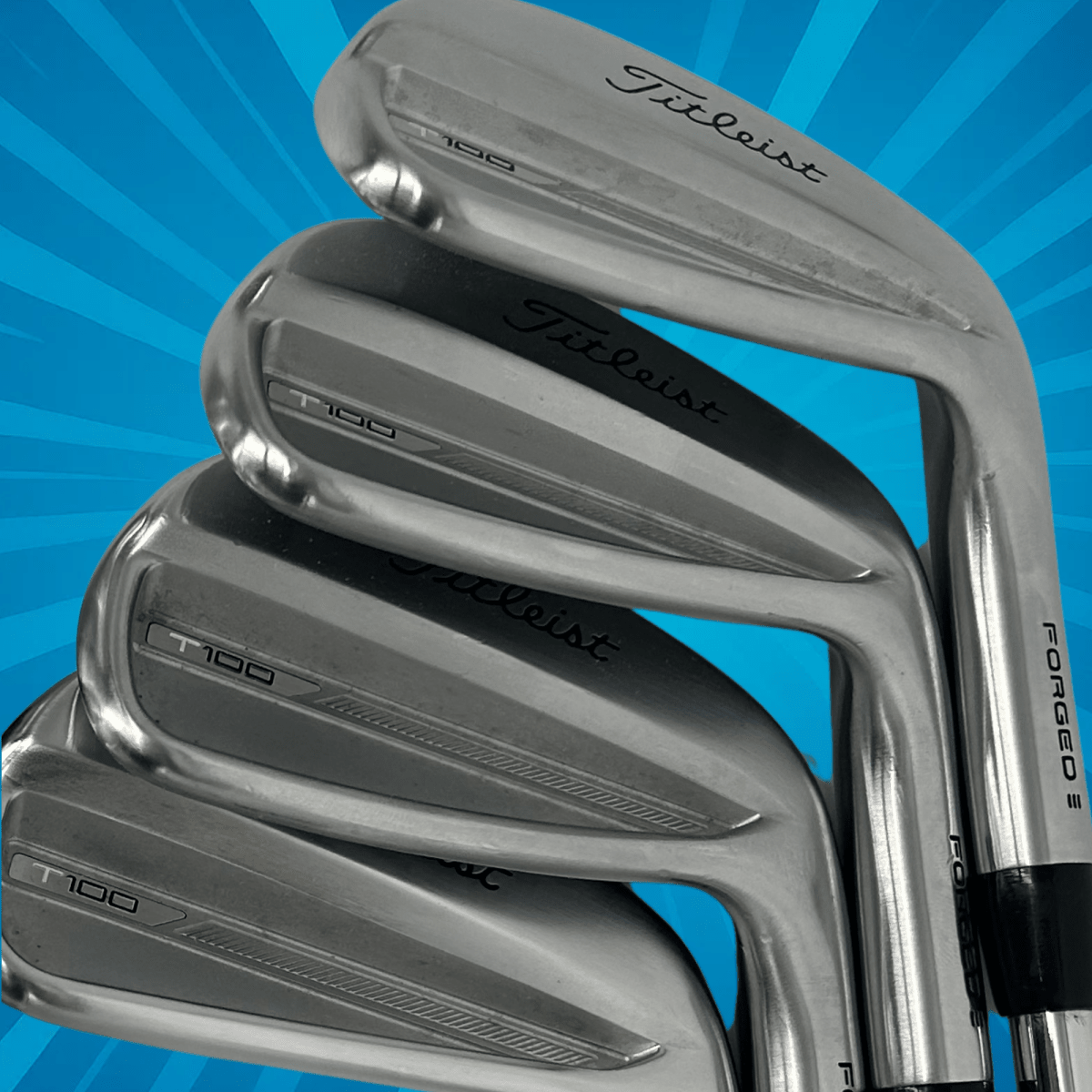 Titleist T100/T150 2023 Combo Iron Set / 4 - PW / Project X 6.0 Shafts / Stiff - Titleist