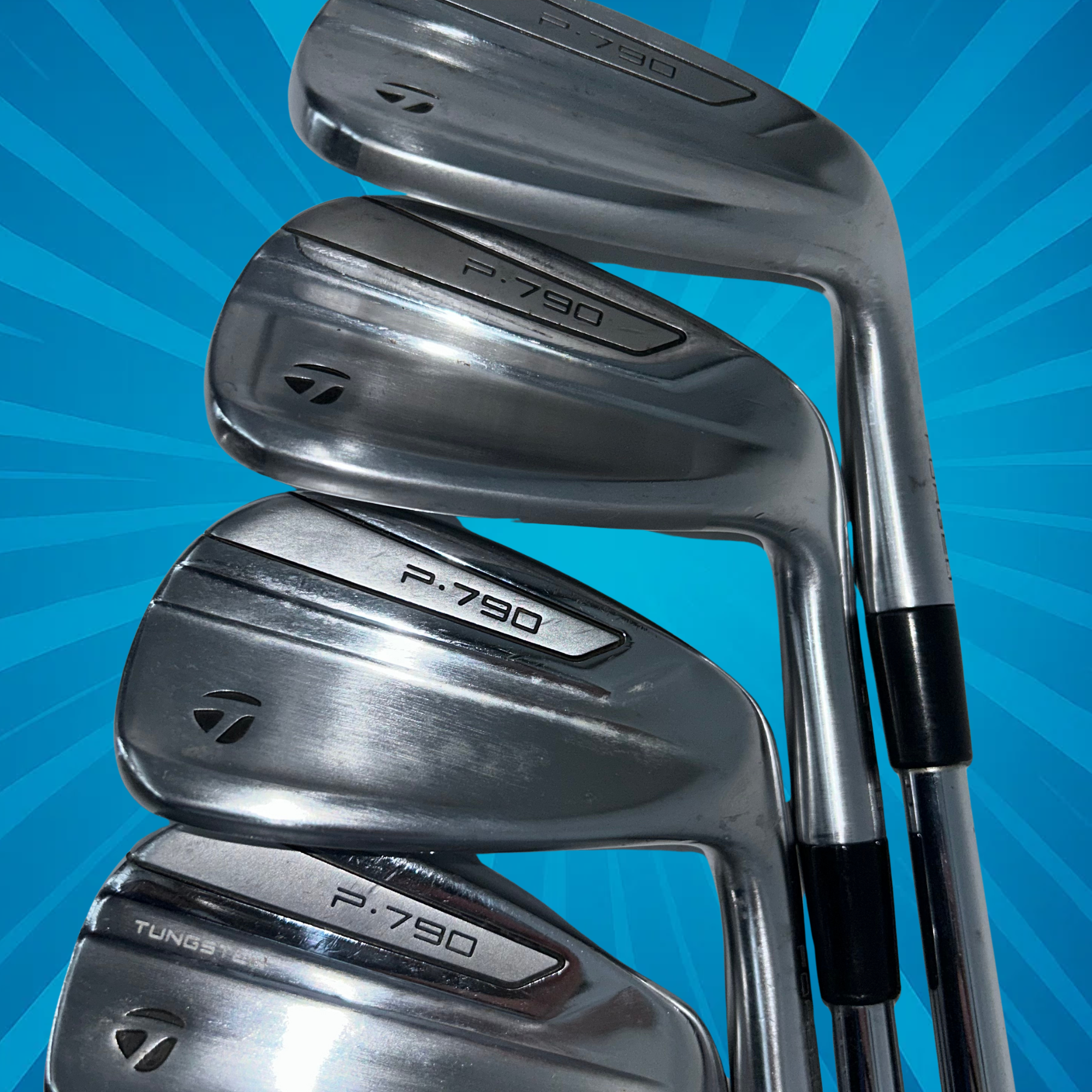 TaylorMade P790 2019 / 3-PW / Dynamic Gold 105 S300 Stiff Flex