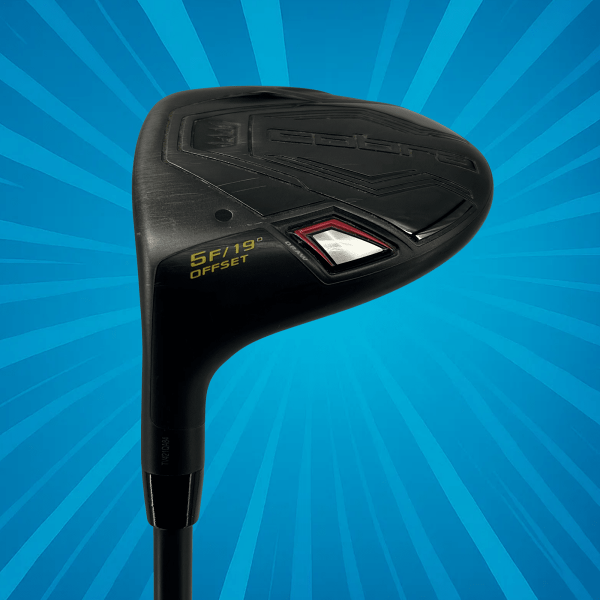 Cobra Air X 2.0 Left Handed 5 Wood / 19 Degree / Cobra Ultralite 45 / Senior Flex - Cobra