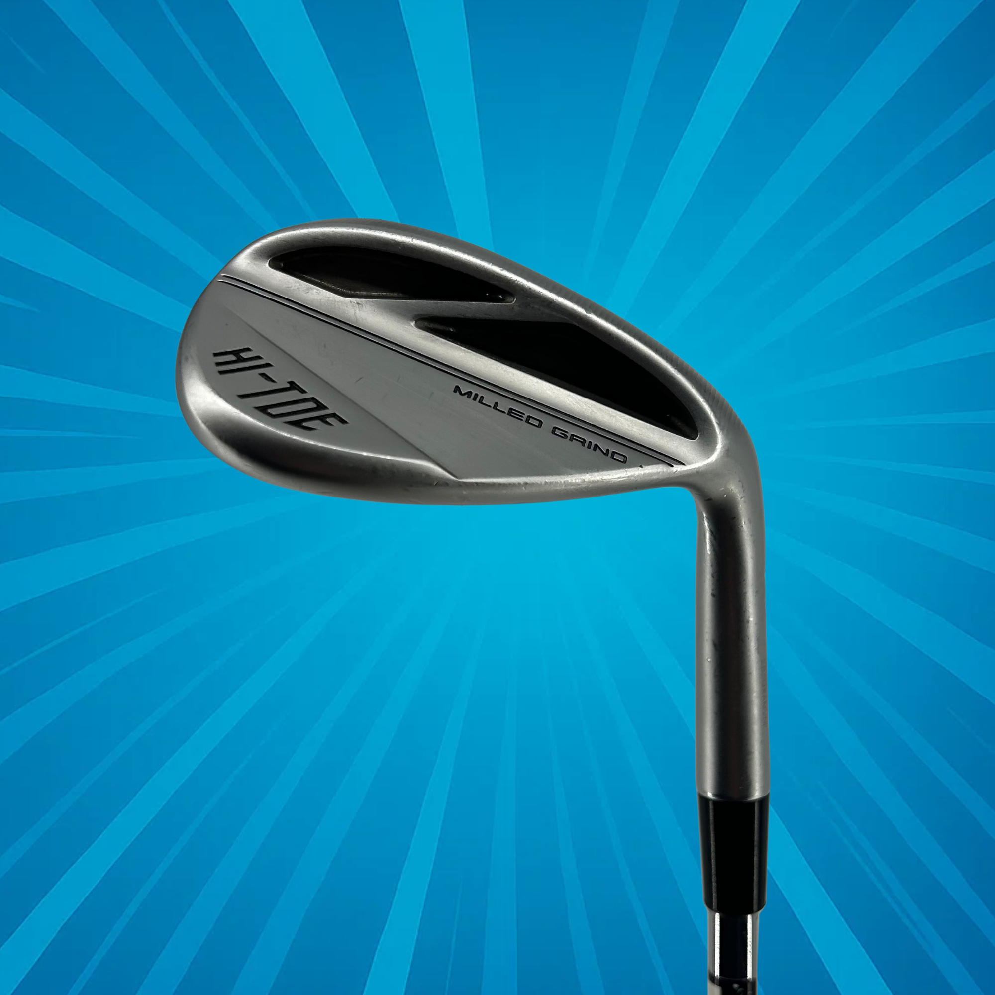 TaylorMade Milled Grind Hi-Toe Gap Wedge / 52 Degree / KBS Hi-Rev 2.0 115 / Regular Flex