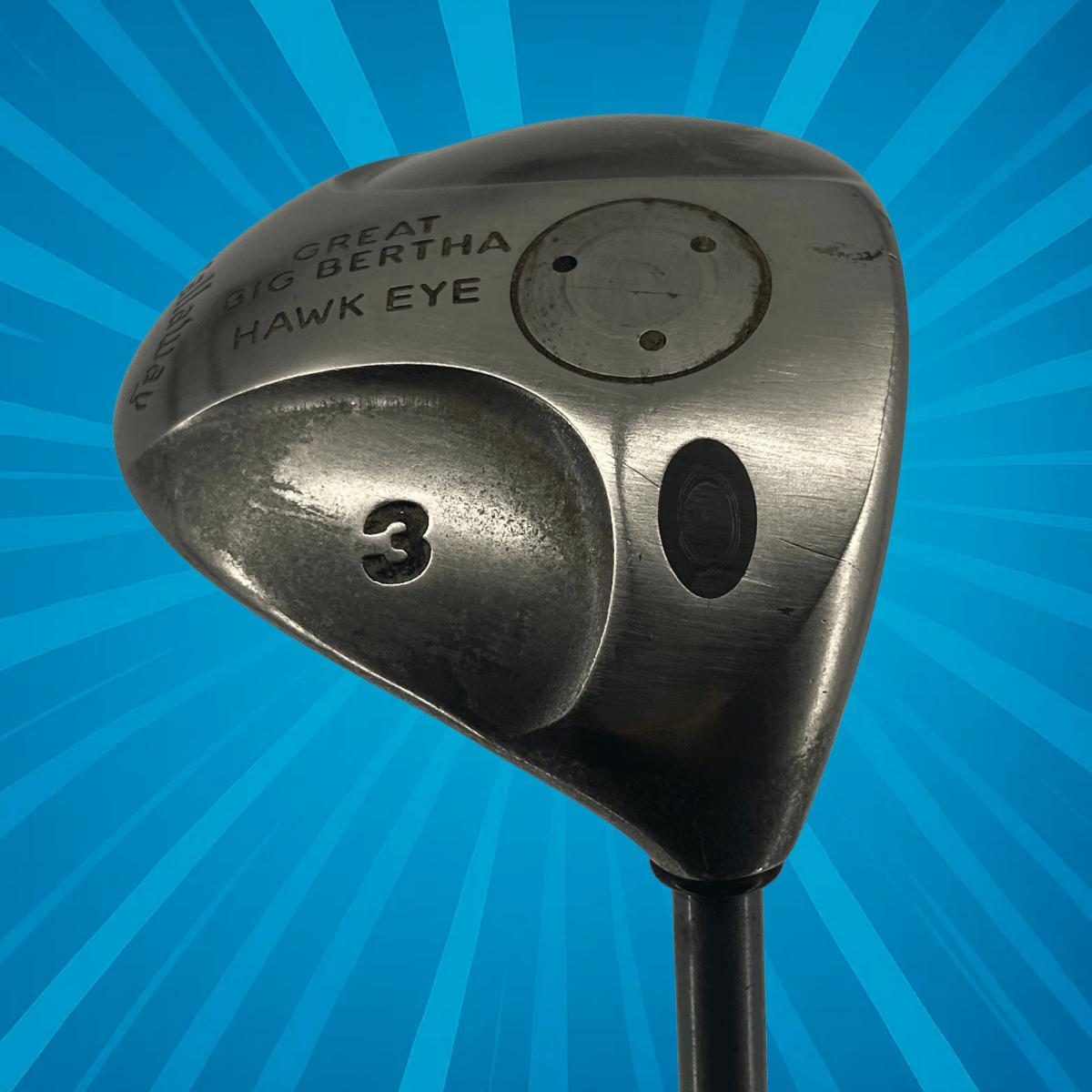 Callaway Big Bertha Hawk Eye 3 Wood / 15 Degree / Callaway Hawk Eye Regular Flex Shaft - Callaway