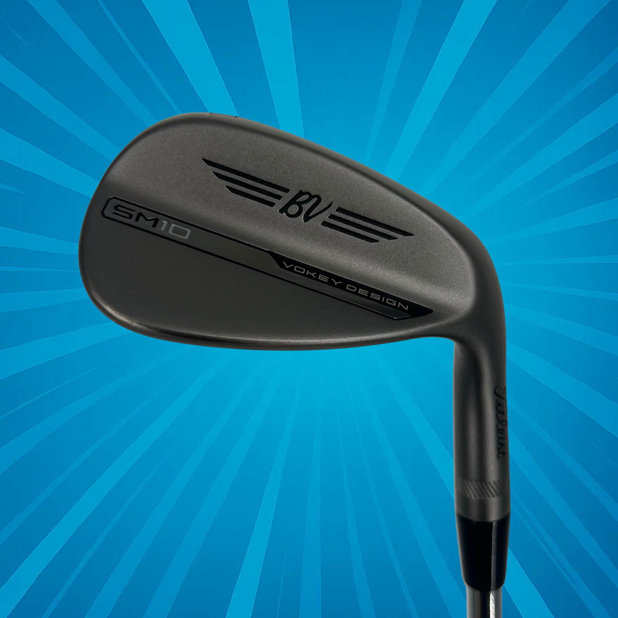 Titleist Vokey SM10 Black Gap Wedge / 50 Degree F Grind / N.S.PRO Modus Tour 105 Stiff