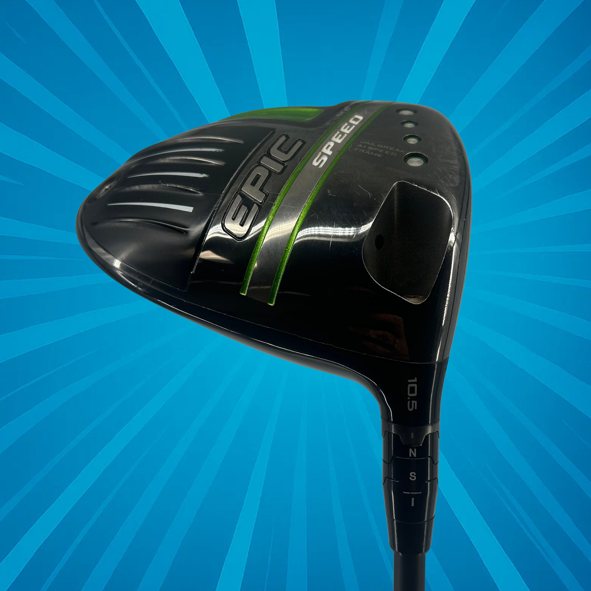 Callaway Epic Speed Driver / 10.5 Degree / Tensei Blue Stiff Flex Shaft