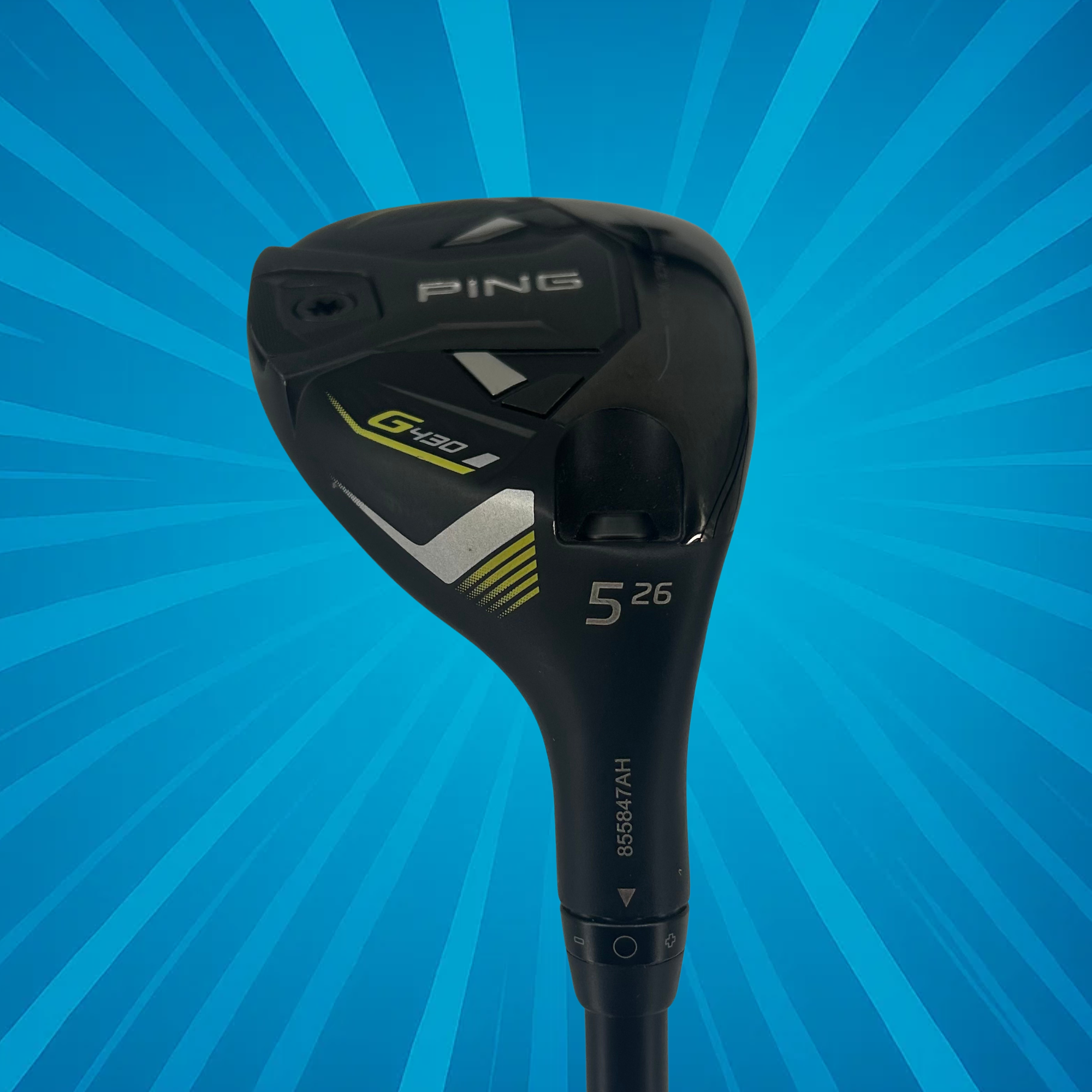 Ping G430 5 Hybrid / 26 Degree / Ping Alta CB 70R Shaft / Regular Flex