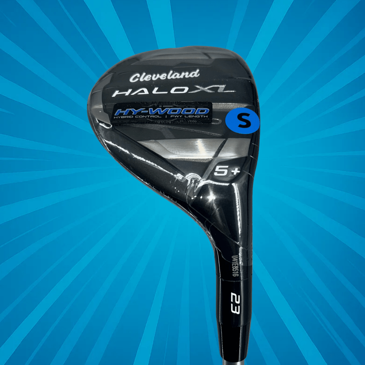 Cleveland Halo XL 5+ Hy - Wood / 23 Degree / Aldila Ascent 40 Stiff Flex Shaft - Cleveland