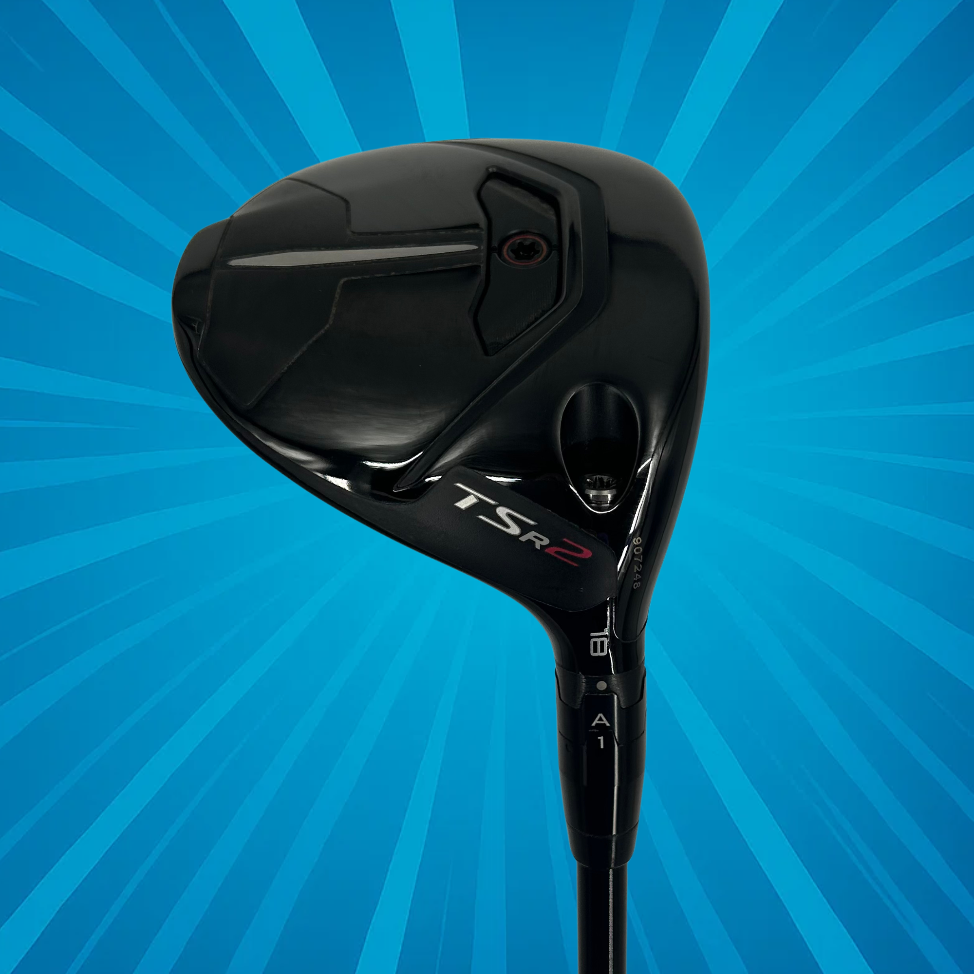 Titleist TSr2 #5 Wood / 18 Degree / Tensei Blue 65 Stiff Flex Shaft