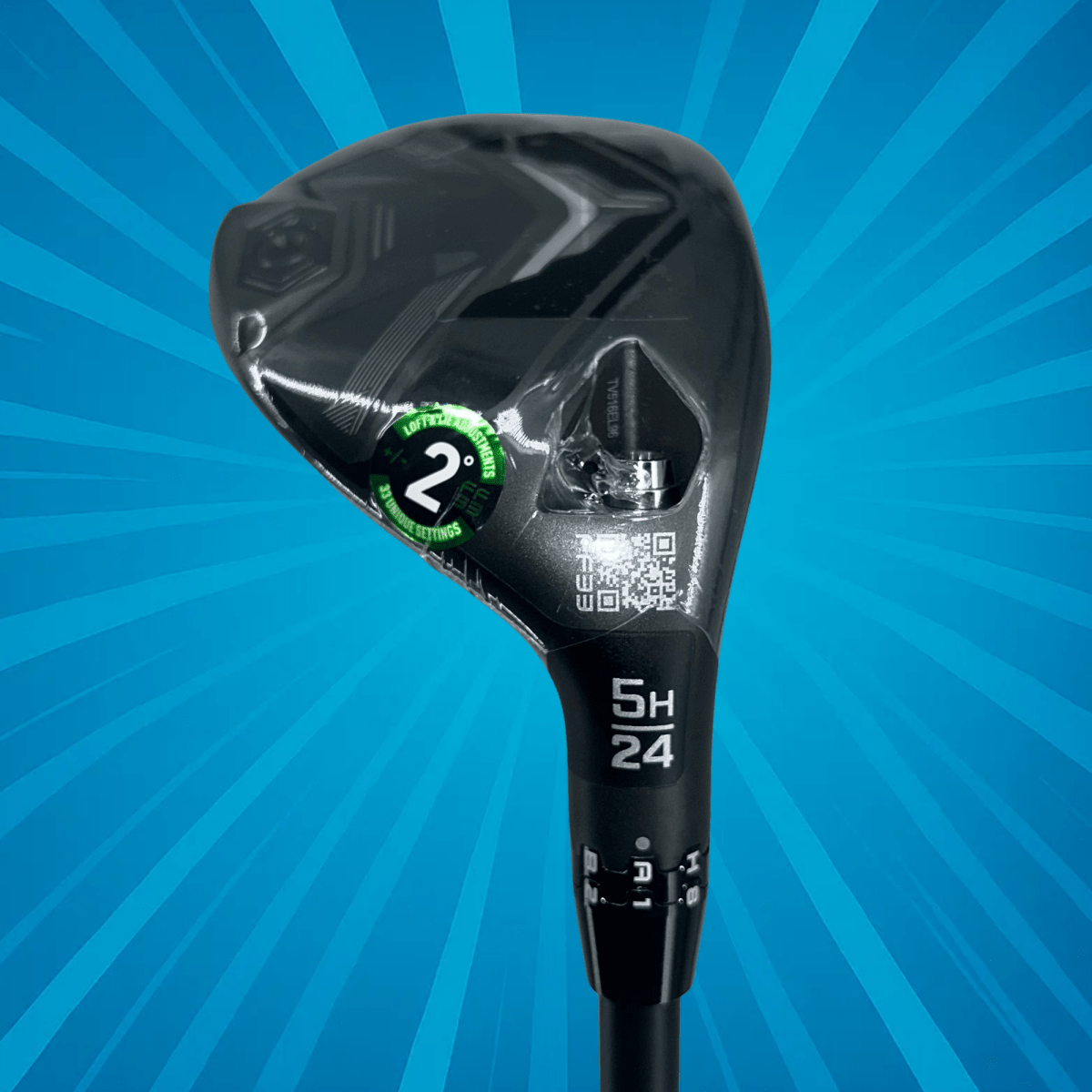 Cobra DS Adapt 5 Hybrid / 24 Degree / KBS PG Hybrid 65 Senior Flex - Cobra