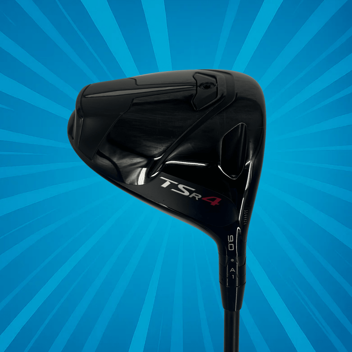 Titleist TSR4 Driver / 9 Degree / Tensei Black 1k 65 X - Evolution Golf