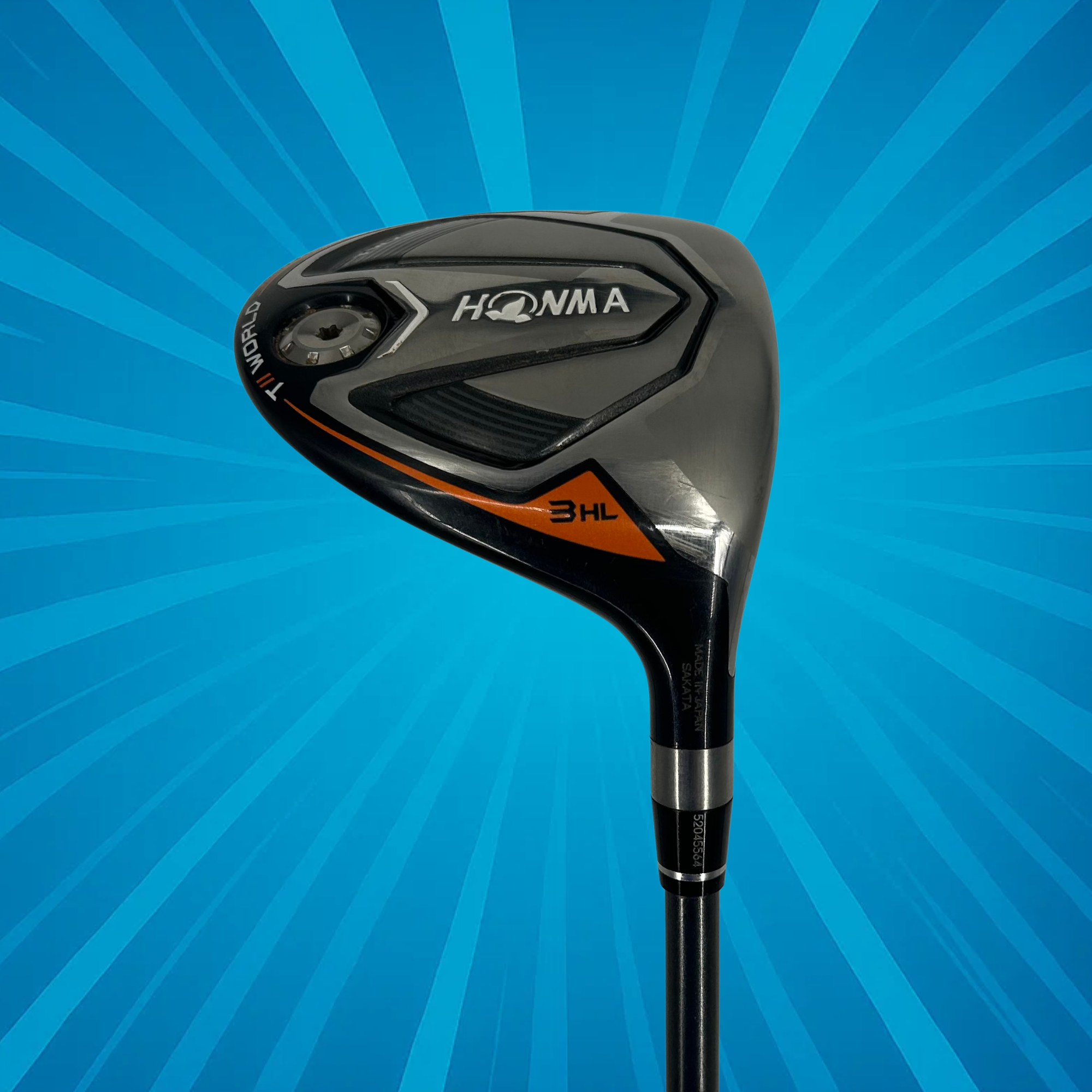 Honma TW 747 3HL Fairway Wood / Vizard 50 / Regular Flex
