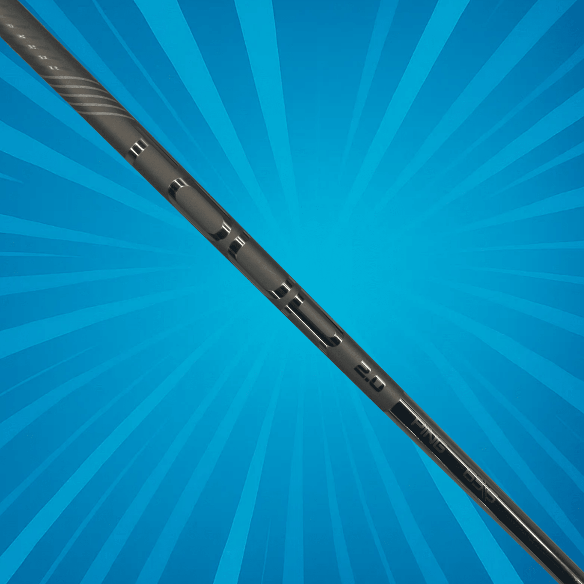 Ping Tour Chrome 2.0 Driver Shaft / 65S Stiff Flex Flex / Ping Adaptor - Shafts
