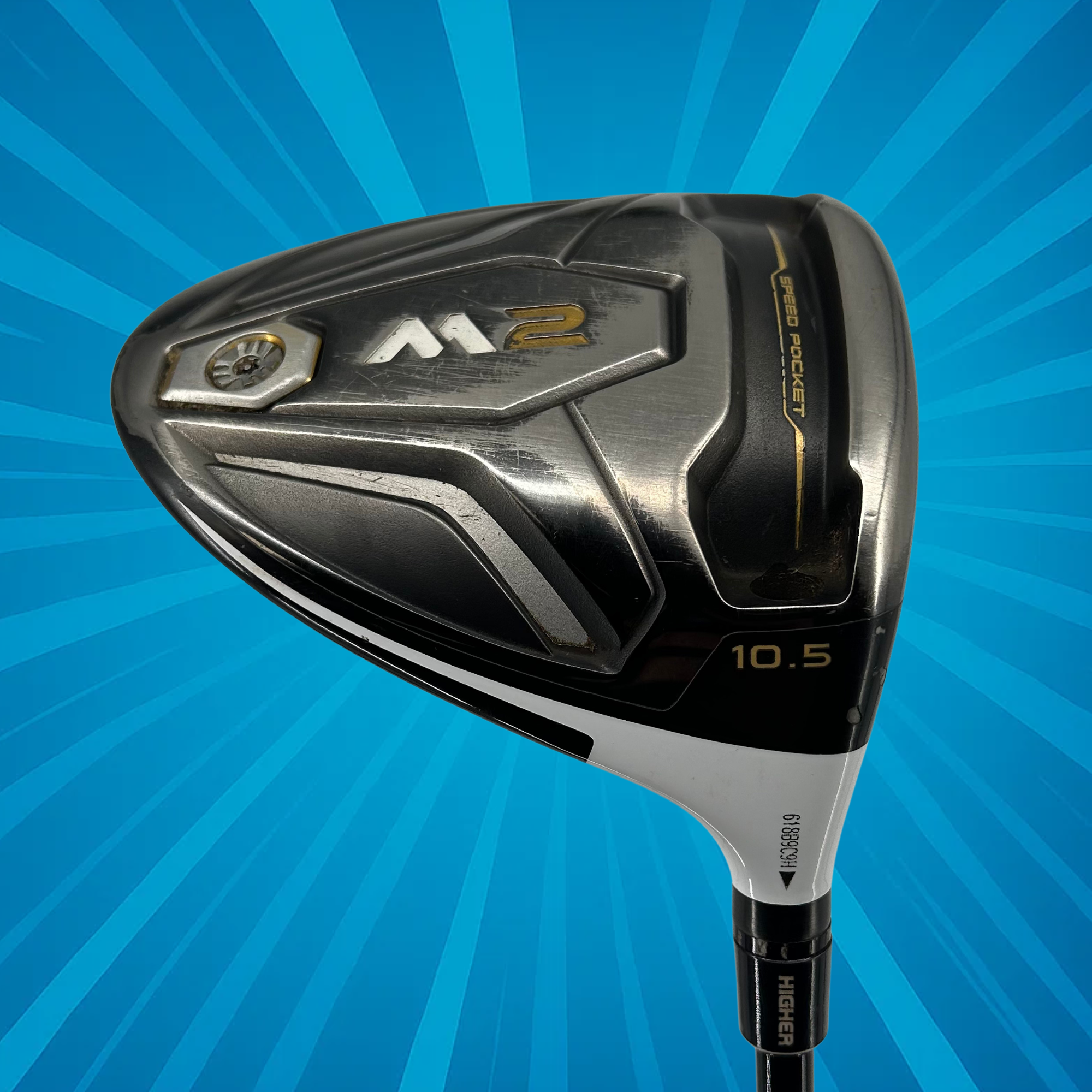 Taylormade M2 2016 Driver / 10.5 Degree / Fujikura Pro 50 Regular Flex Shaft