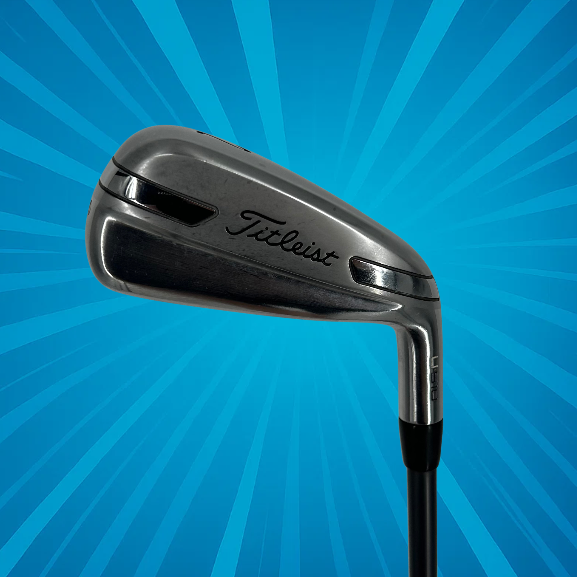Titleist U510 2 Driving Iron / 18 Degree / HZRDUS Smoke Black 5.5 80g / Regular Flex