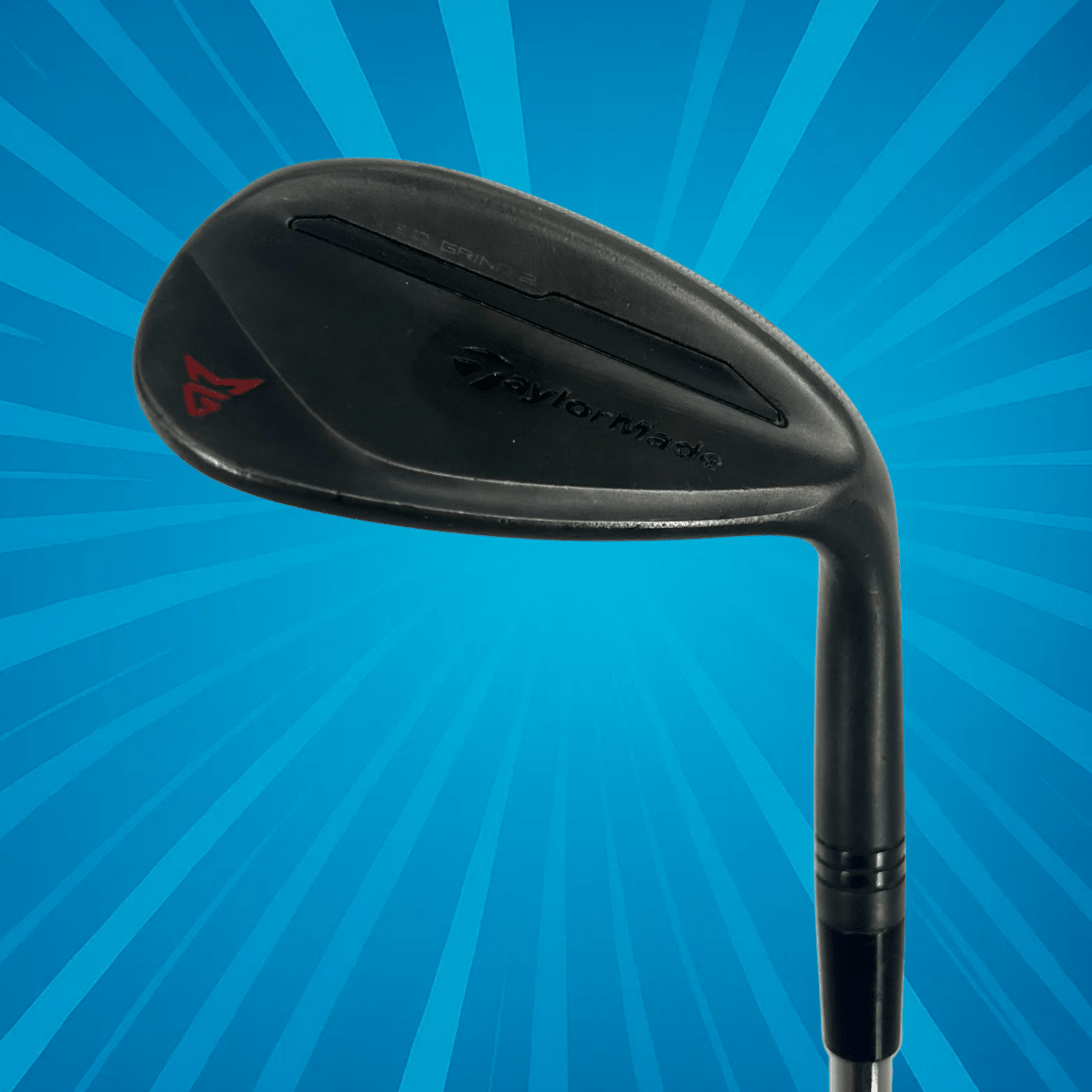 TaylorMade Milled Grind 2 Black Lob Wedge / 58 Degree / Dynamic Gold S200 Stiff Shaft - TaylorMade