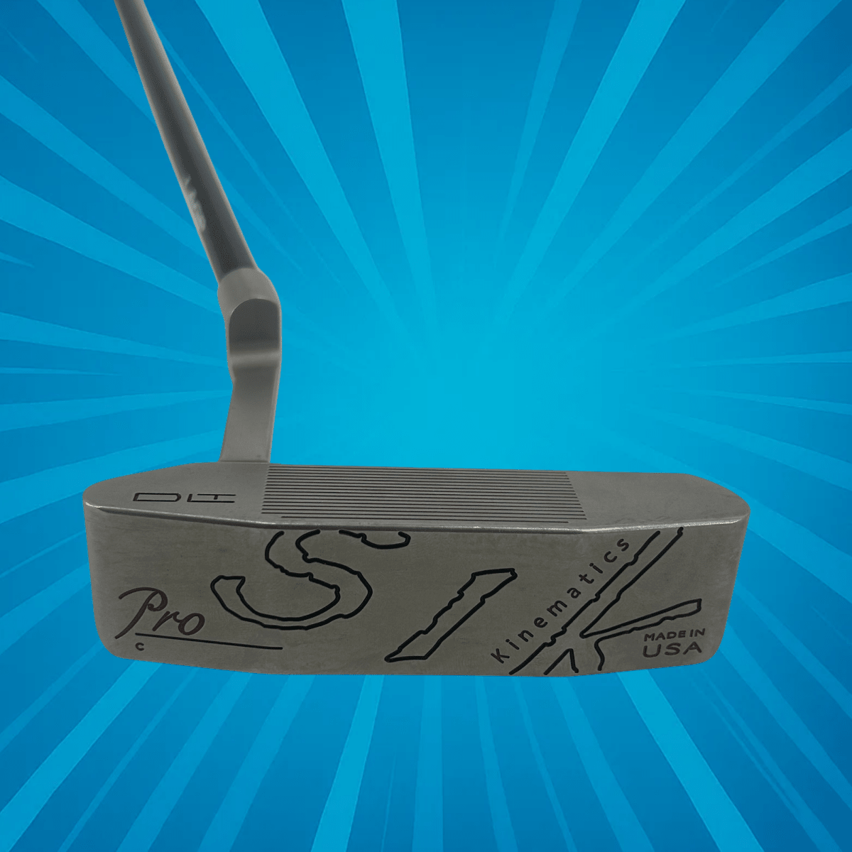 Sik Pro C - Series Arm - Lock Left - Handed Putter / Custom LA GOLF Shaft / 41 Inch - Sik