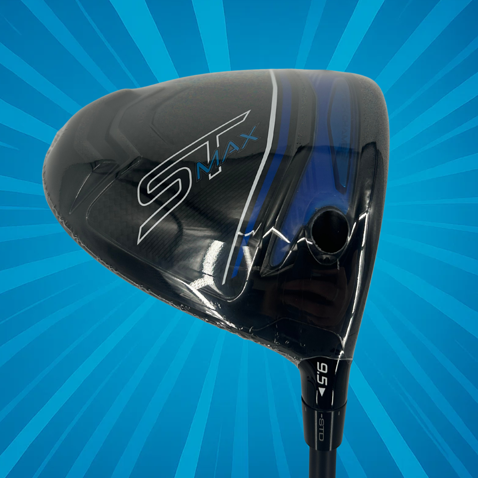 Mizuno ST-Max 230 Driver / 9.5 Degree / Tensei 1K Black 65 Shaft / Stiff