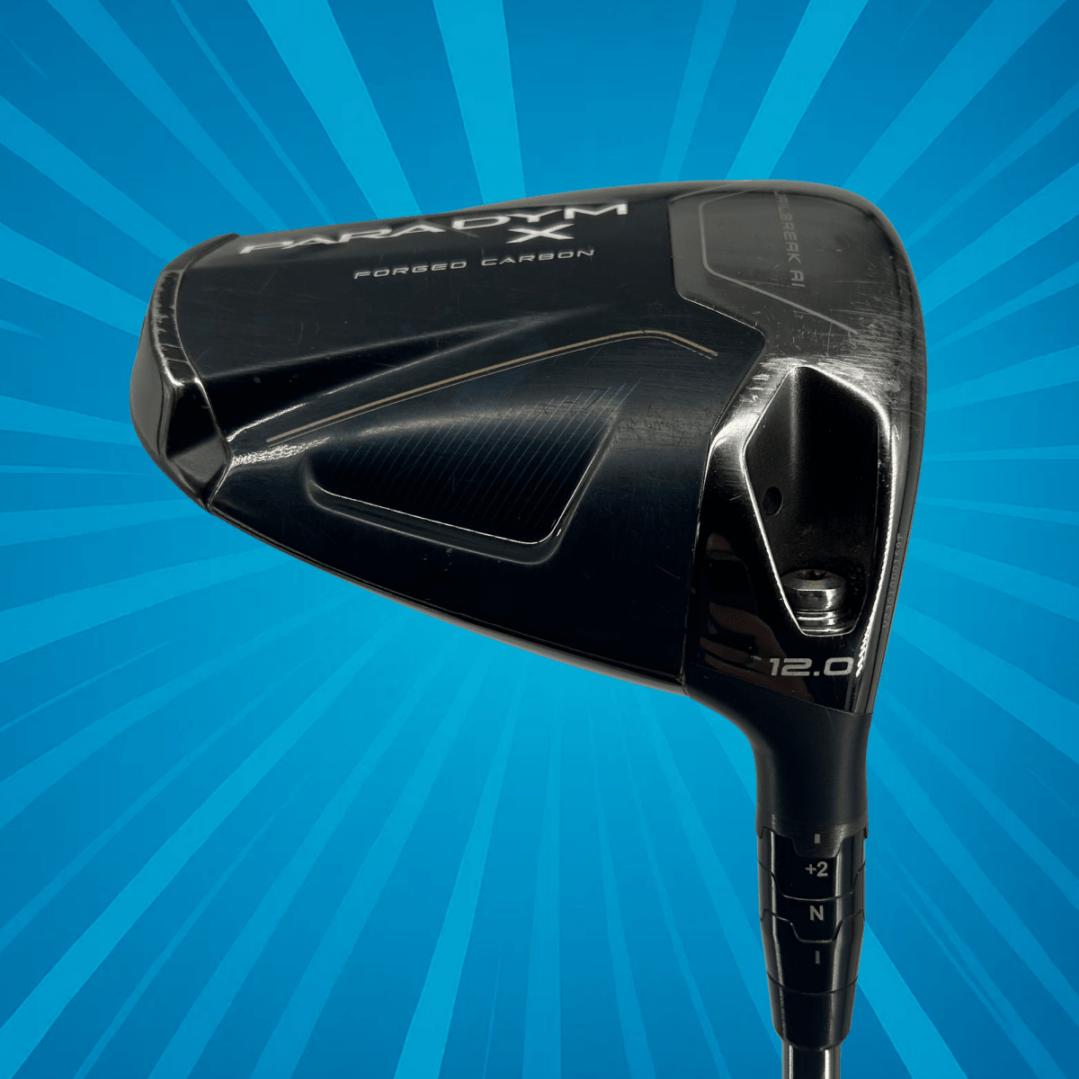 Callaway Paradym X Driver / 12.0 Degree / RCH 45 Senior Flex Shaft - Callaway