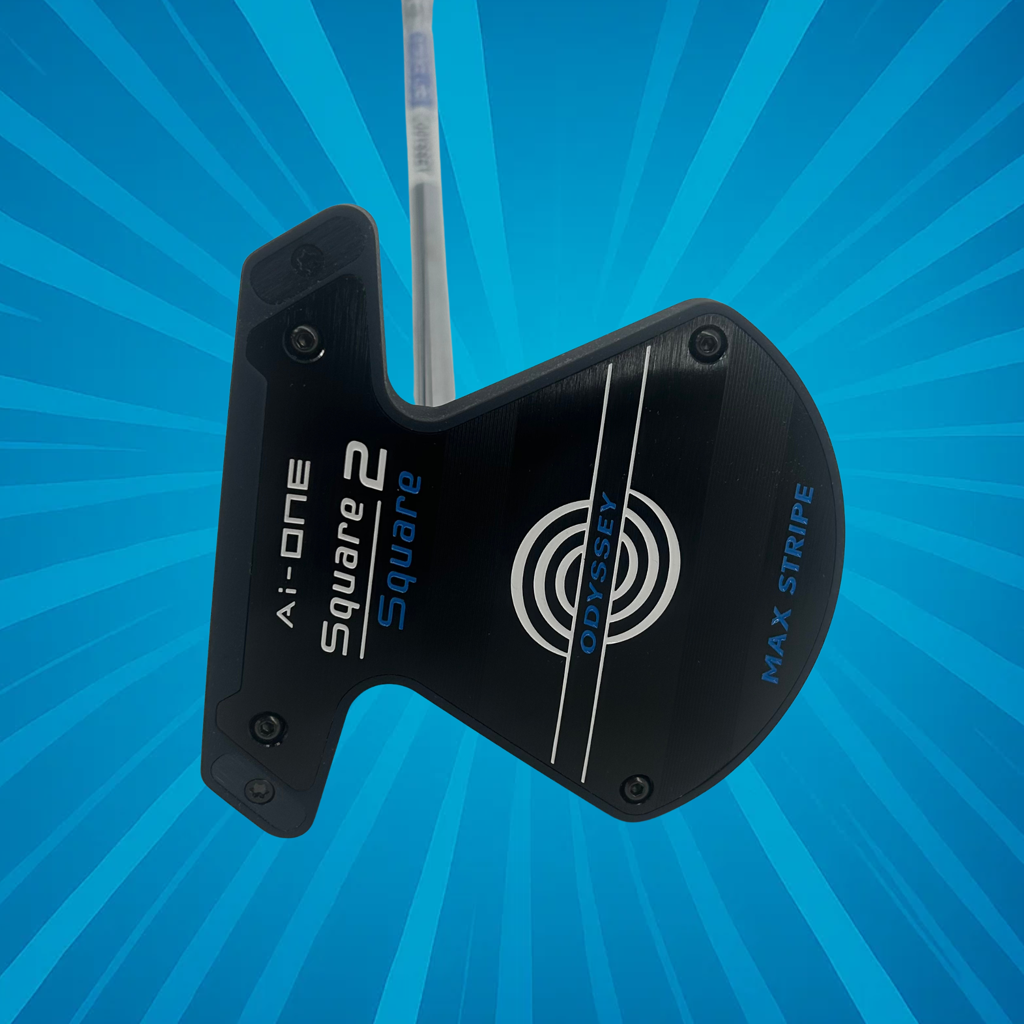 Odyssey Ai-ONE Square 2 Square Max Stripe Putter / 35 Inch