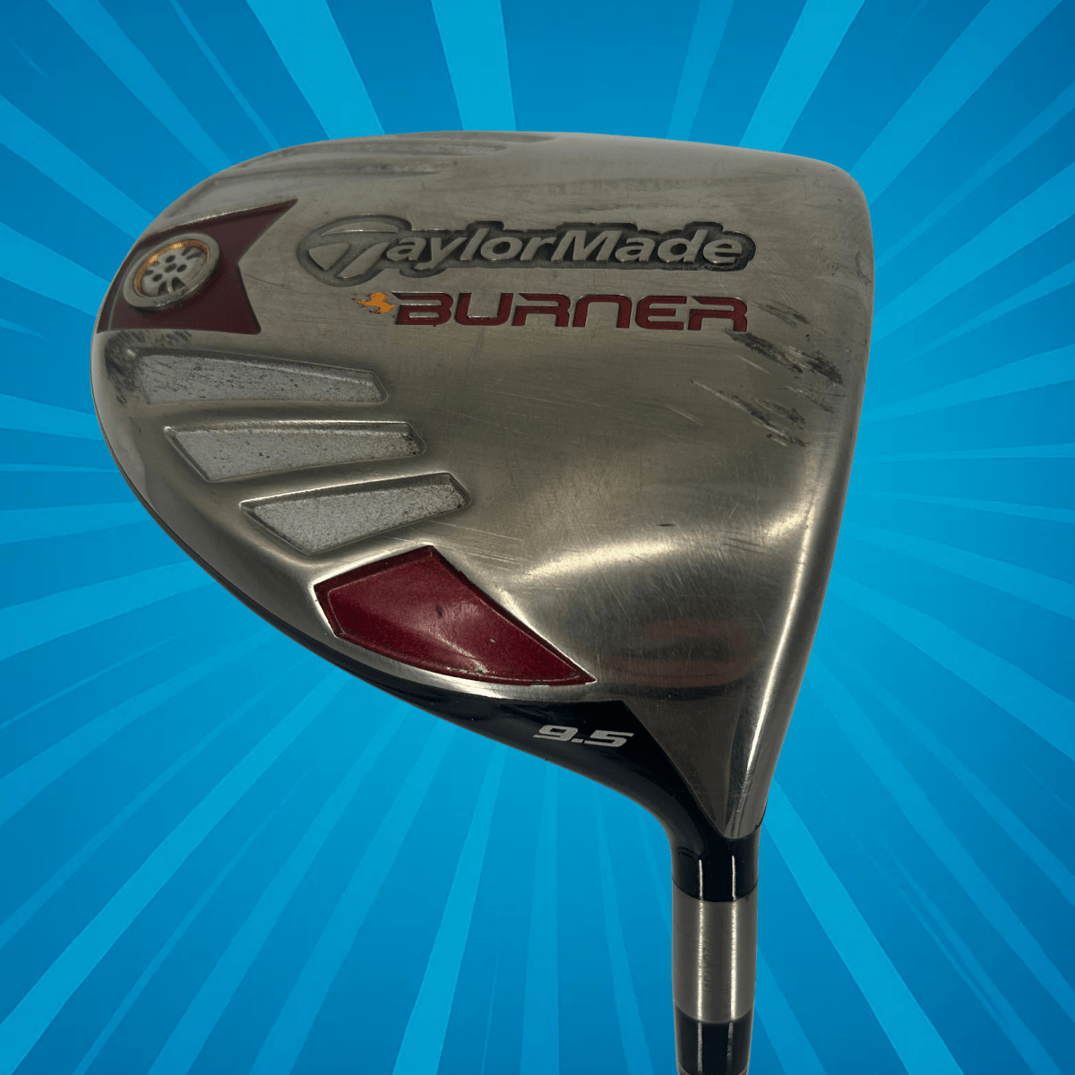 Taylormade Burner 2007 Driver / 9.5 Degree / Taylormade REAX Superfast 50g Shaft / Stiff - TaylorMade