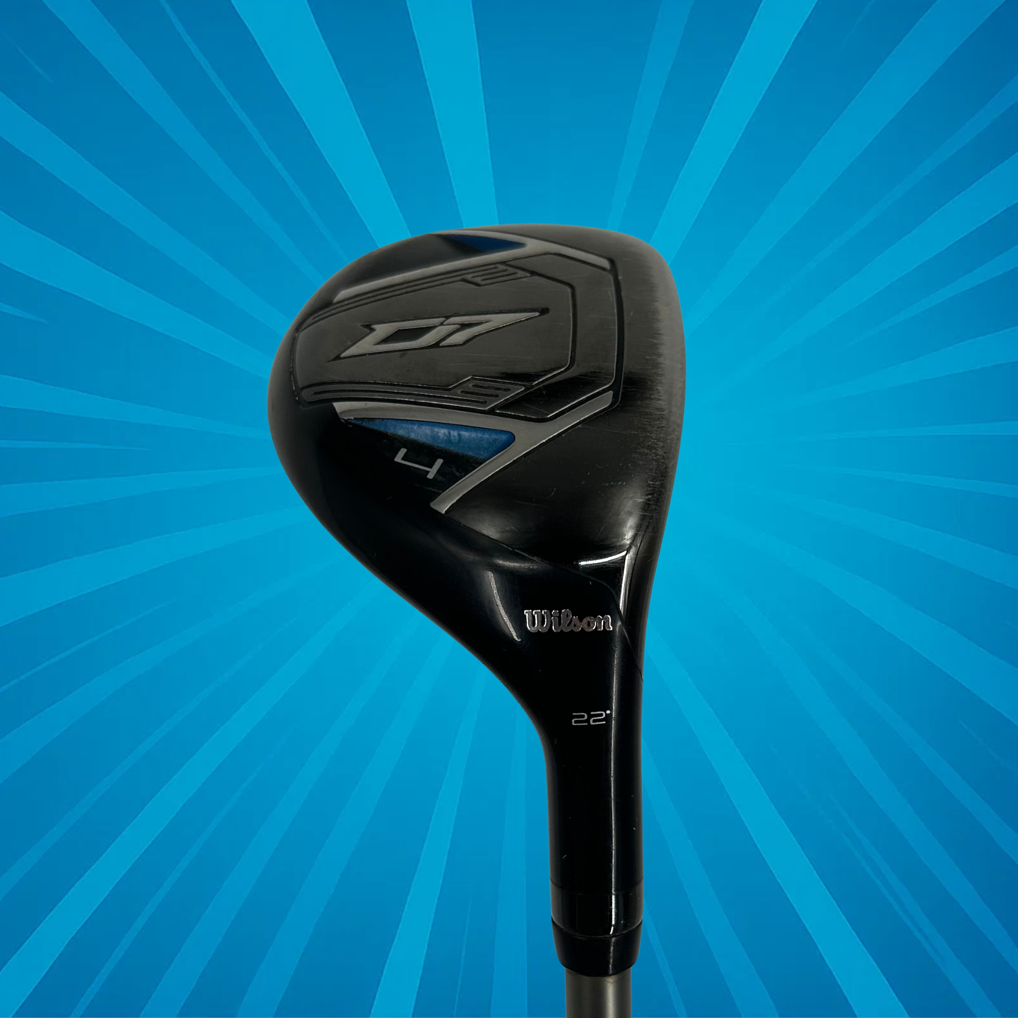 Wilson Staff D7 4 Hybrid / 22 Degree / Recoil 460 Regular Flex Shaft