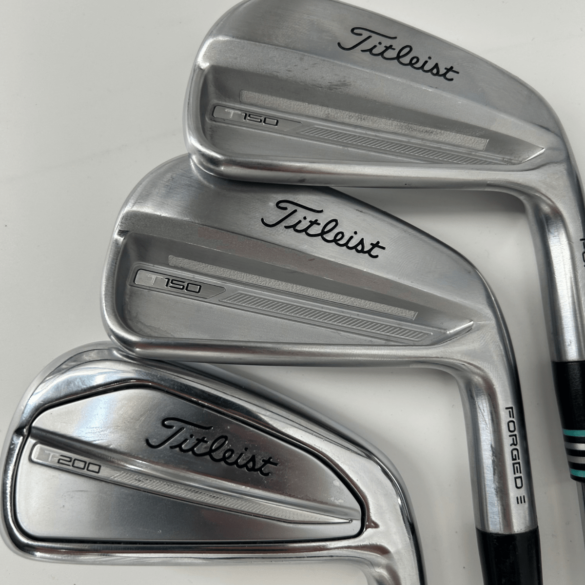 Titleist T150/T200 Combo Irons / 4 - 9 Iron / KBS Pro+ Tour 125 Steel Shafts / Stiff - Titleist