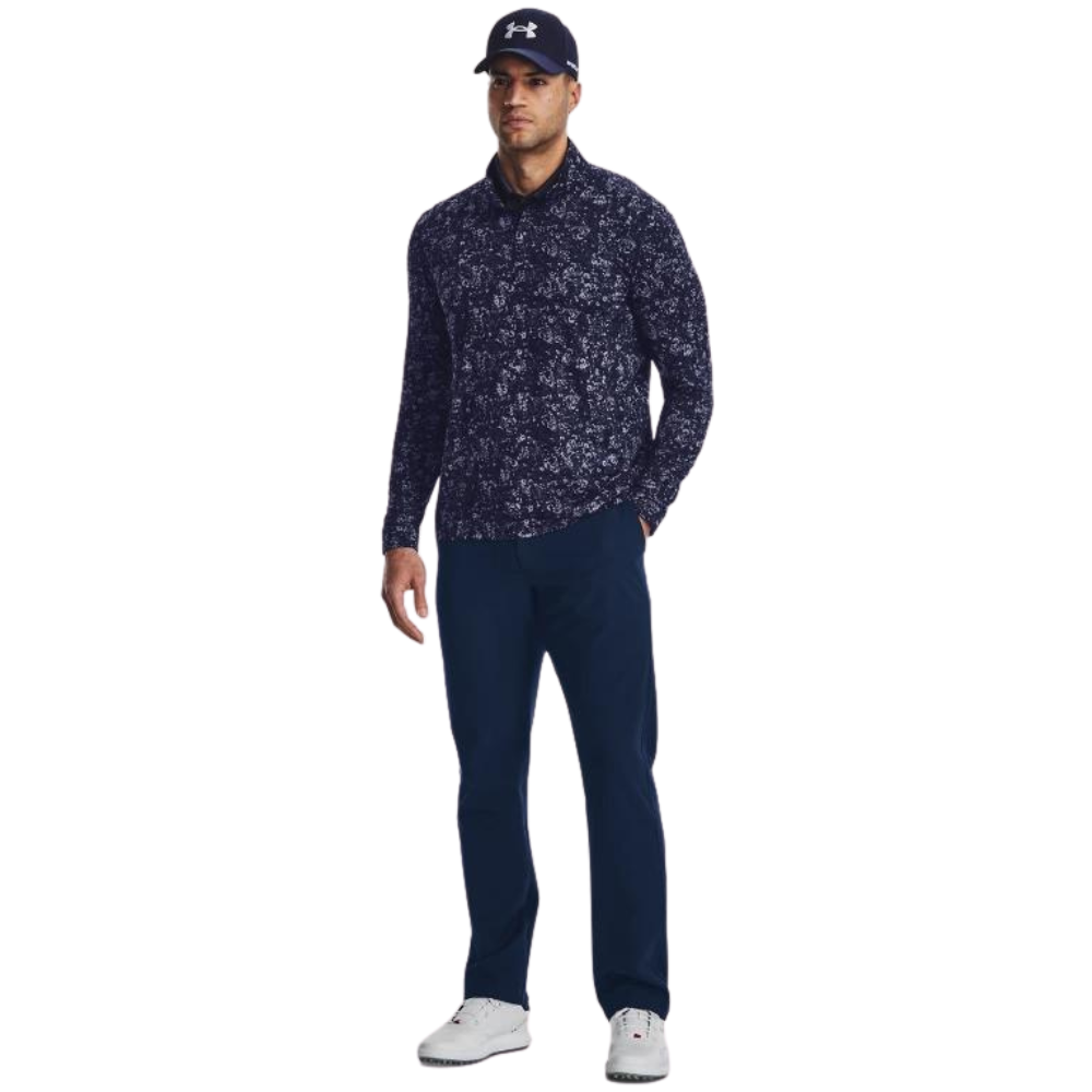 Under Armour Printed Mens Golf 1/4 Zip