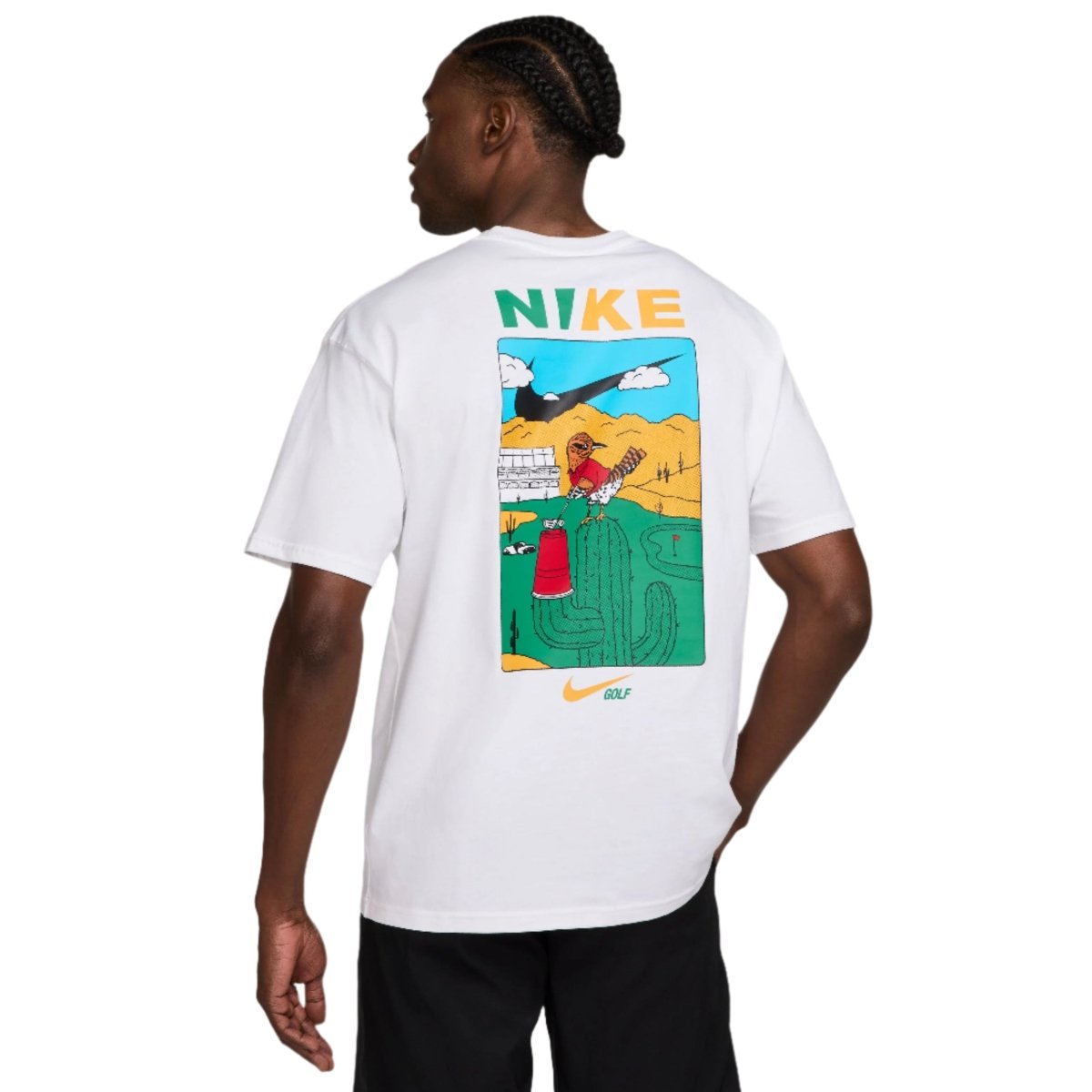 Nike Mens Max90 Golf T Shirt - White - Nike Golf