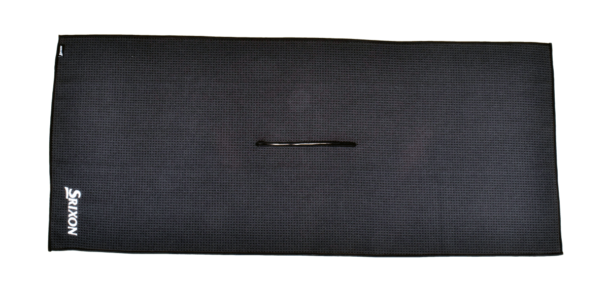 Srixon Microfibre Tour Golf Towel Black - Srixon