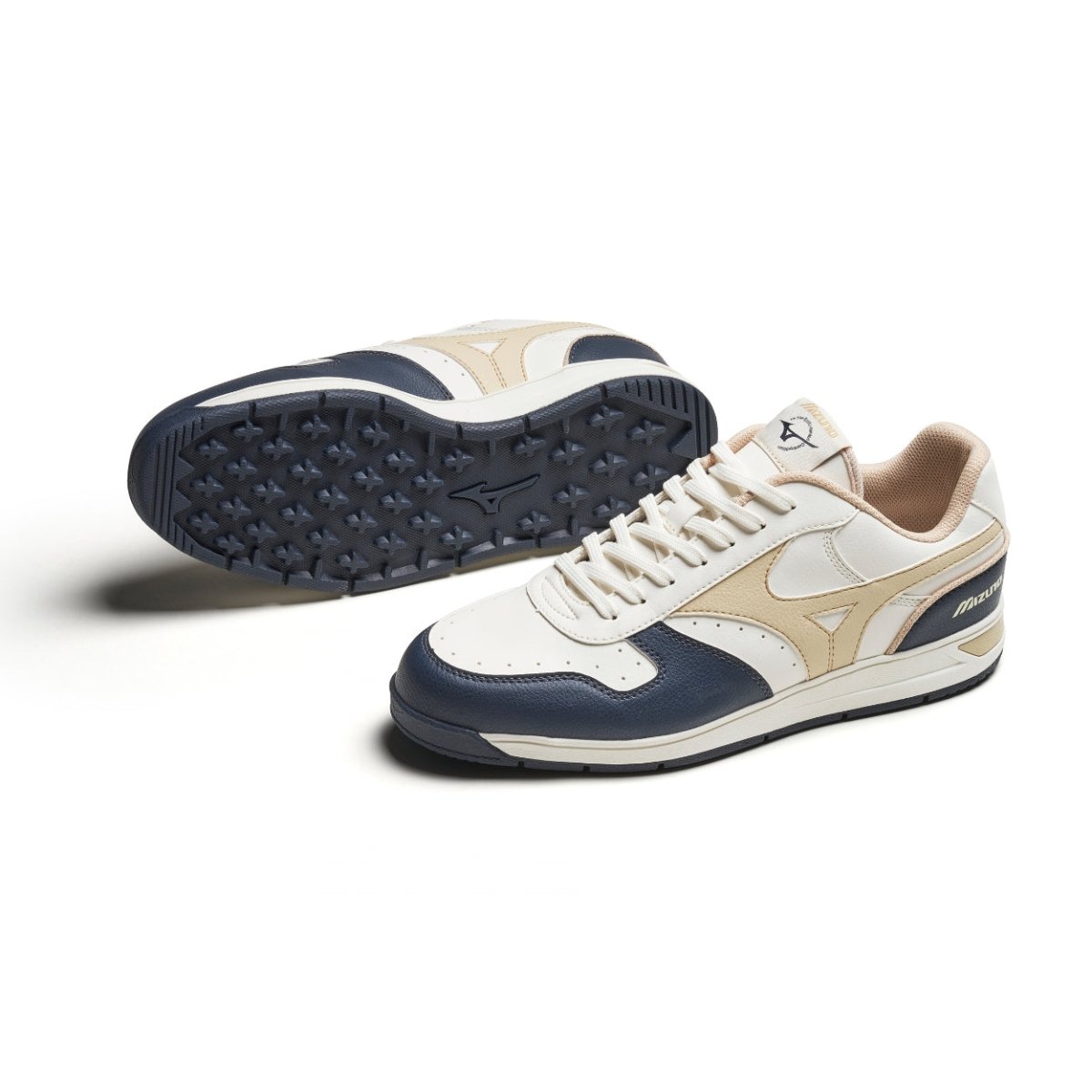Mizuno 2026 City Wind Golf Shoe - India Ink / Pale Khaki - Mizuno
