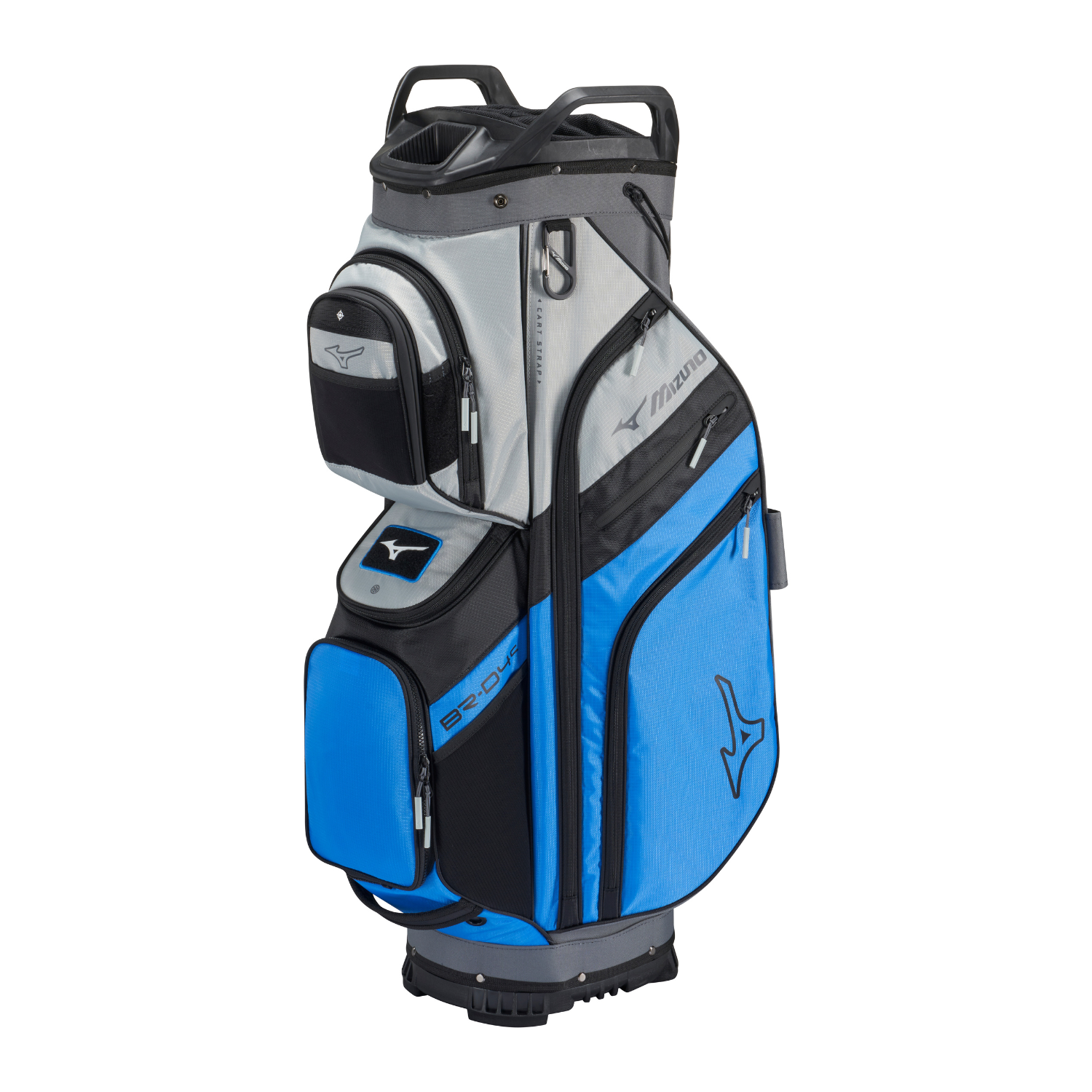 Mizuno BR-D4 Cart Bag - Brilliant Blue / Grey