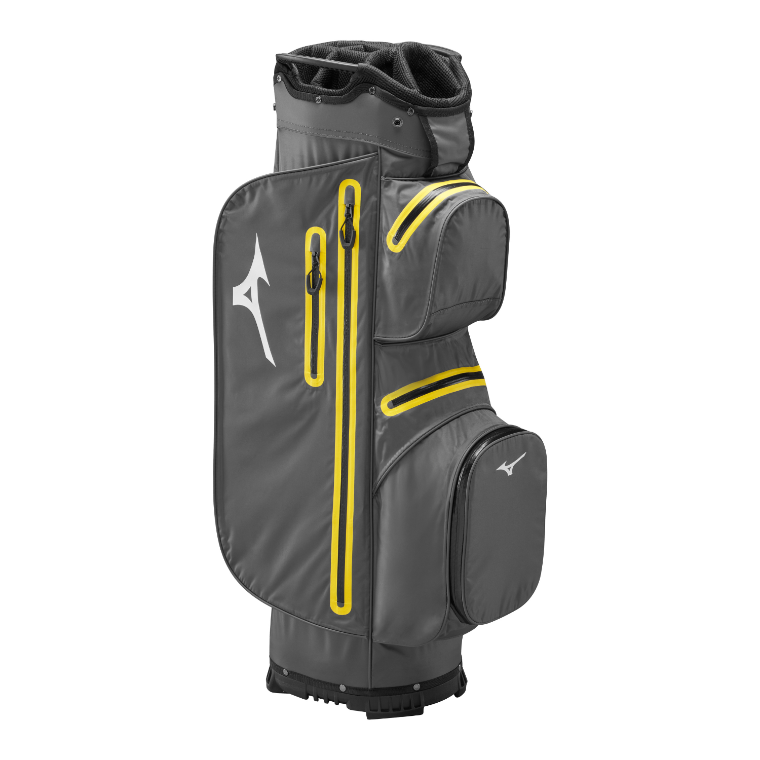 Mizuno BR-DRI Waterproof Golf Cart Bag - Grey / Yellow