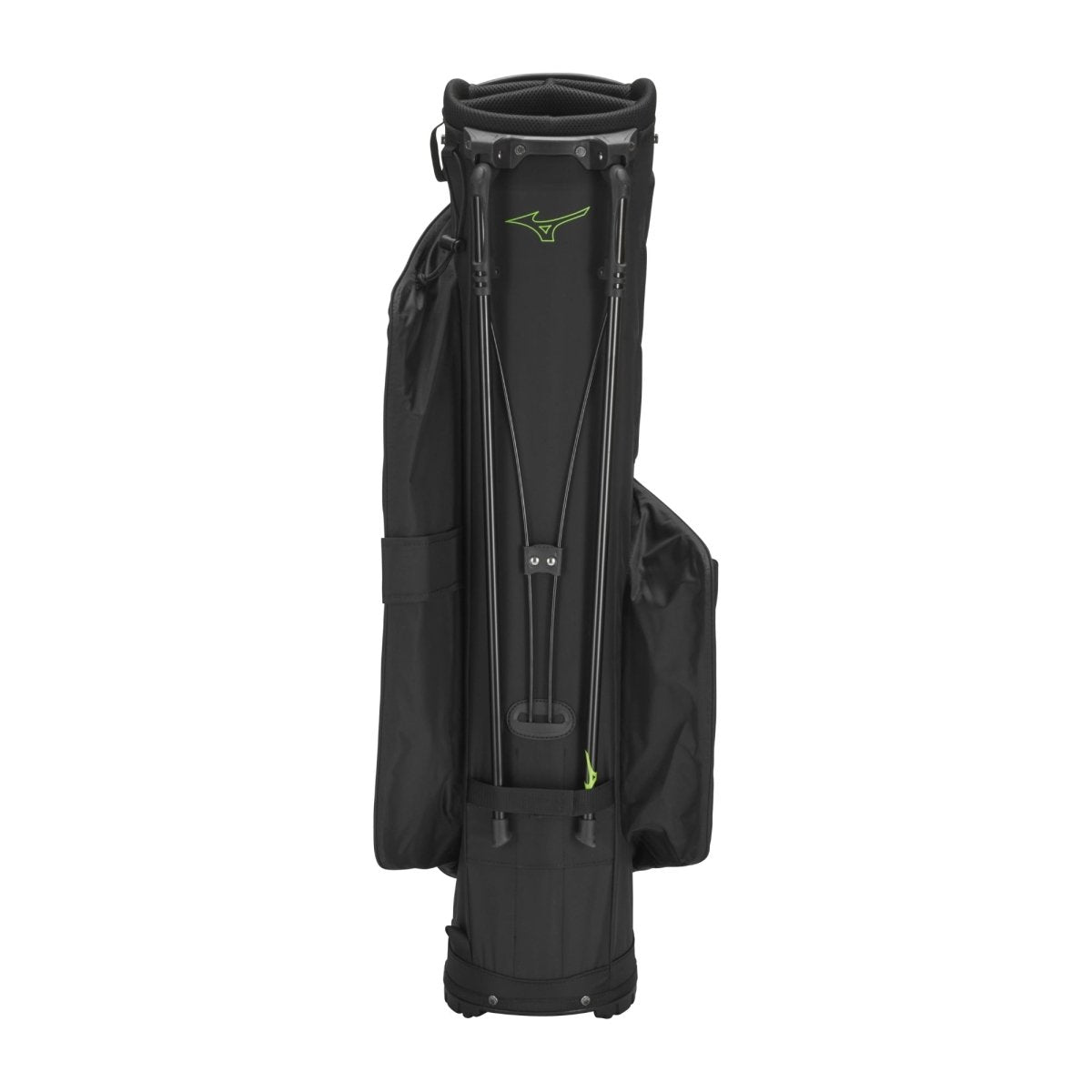 Mizuno BR - DRI Waterproof Golf Stand Bag - Black / Green - Mizuno