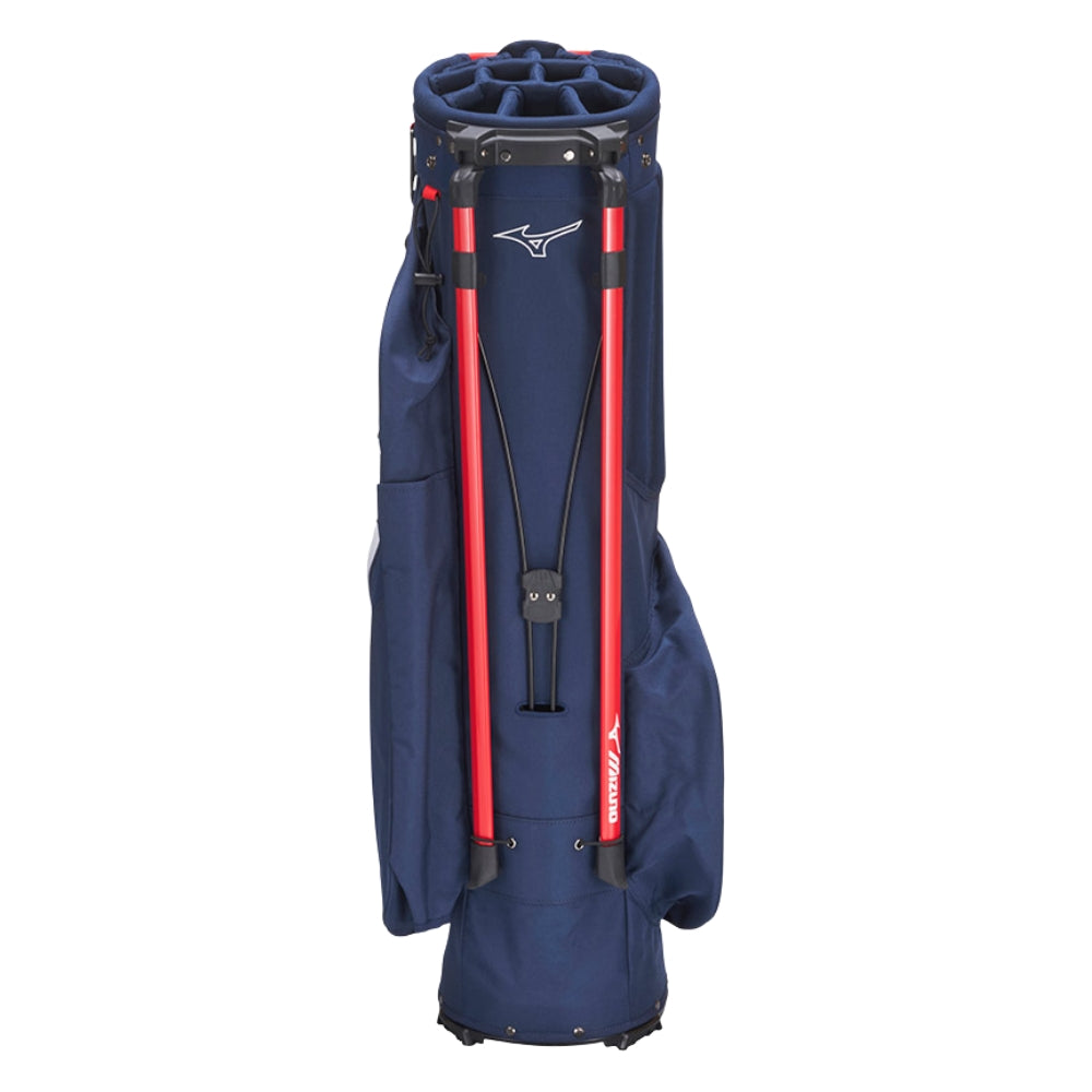 Mizuno BR-DX Golf Stand Bag - Navy / Red