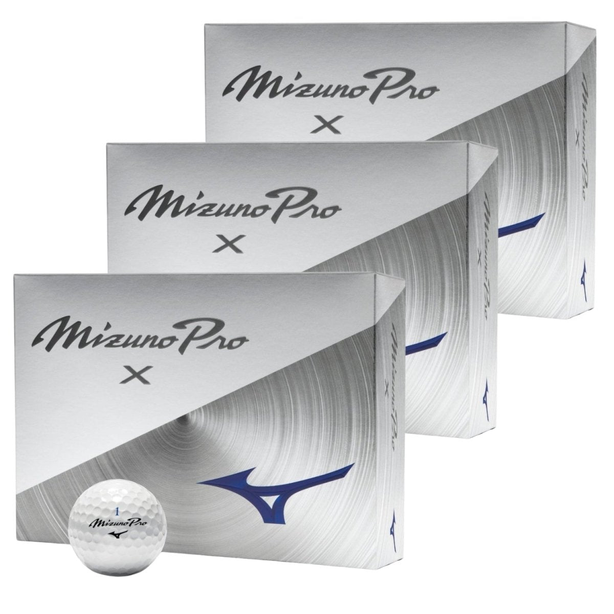 Mizuno Pro X Golf Balls 3 Dozen Bundle - White - Mizuno