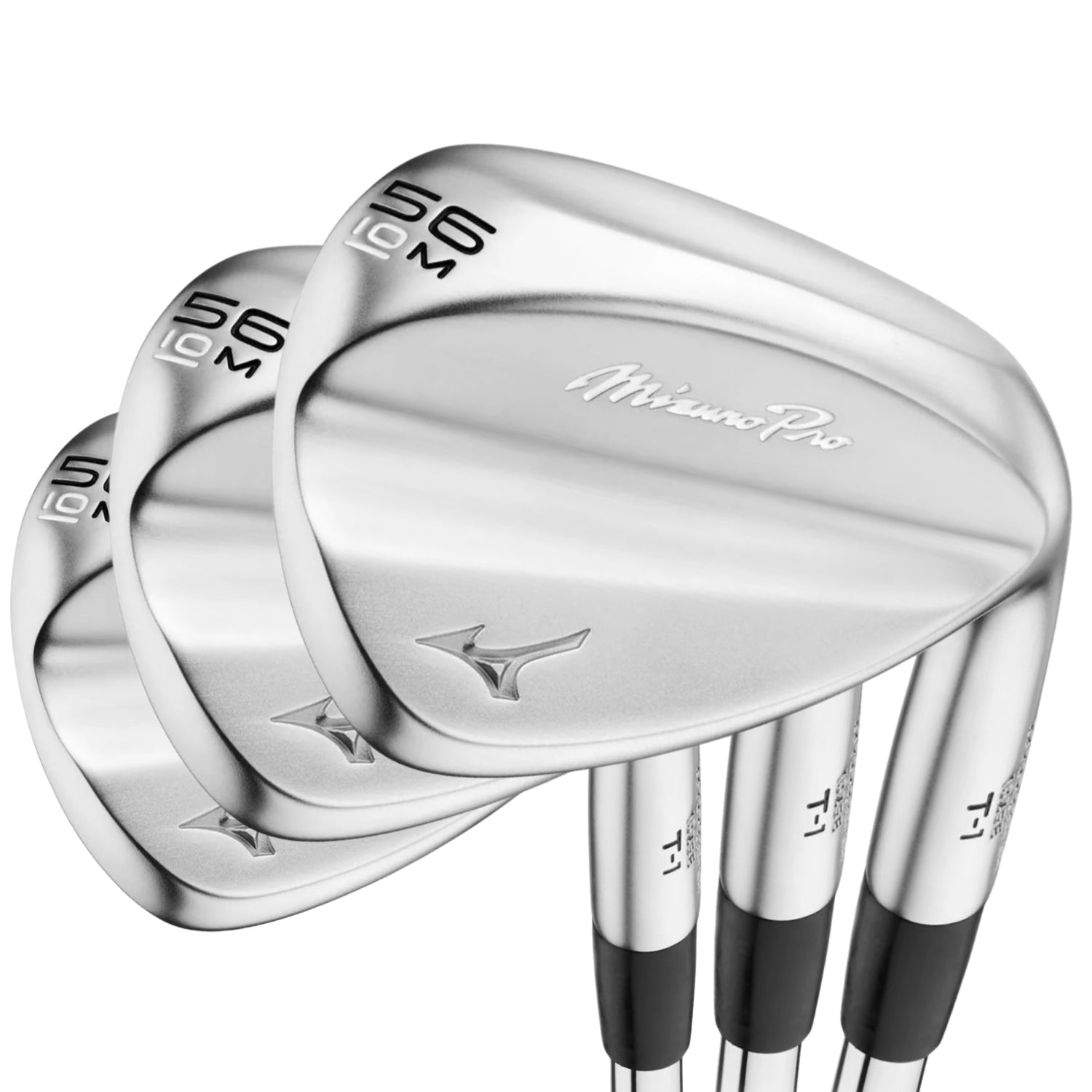Mizuno Pro T-1 Soft White Satin Golf Wedge Bundle Set (3 Wedges)