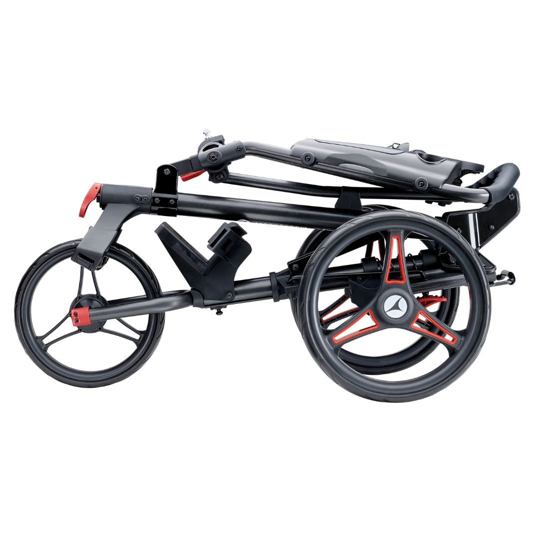 Motocaddy P1 Push Trolley - Red / Black