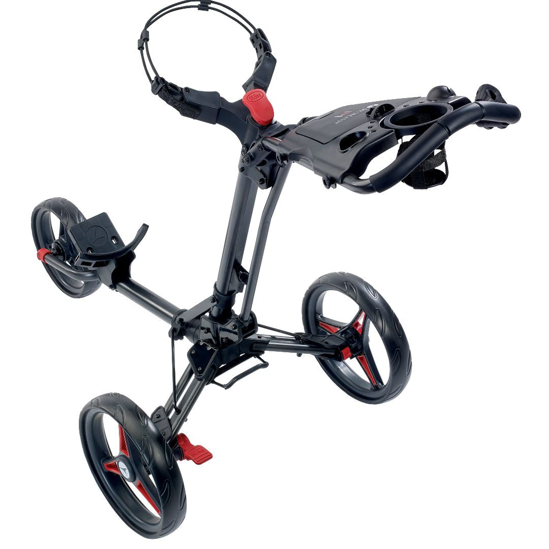 Motocaddy P1 Push Trolley - Red / Black