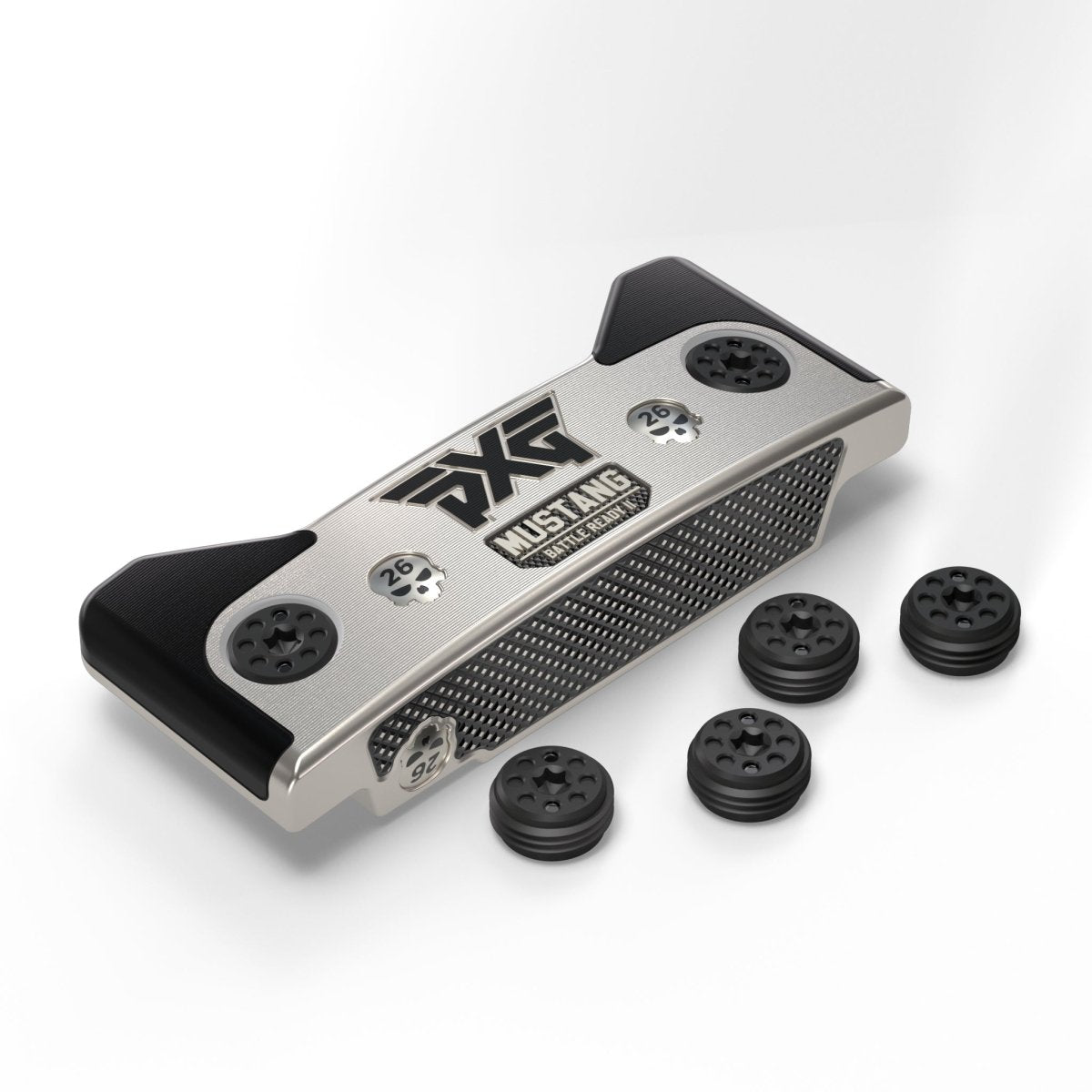 PXG Battle Ready II Mustang Golf Putter - Platinum - PXG
