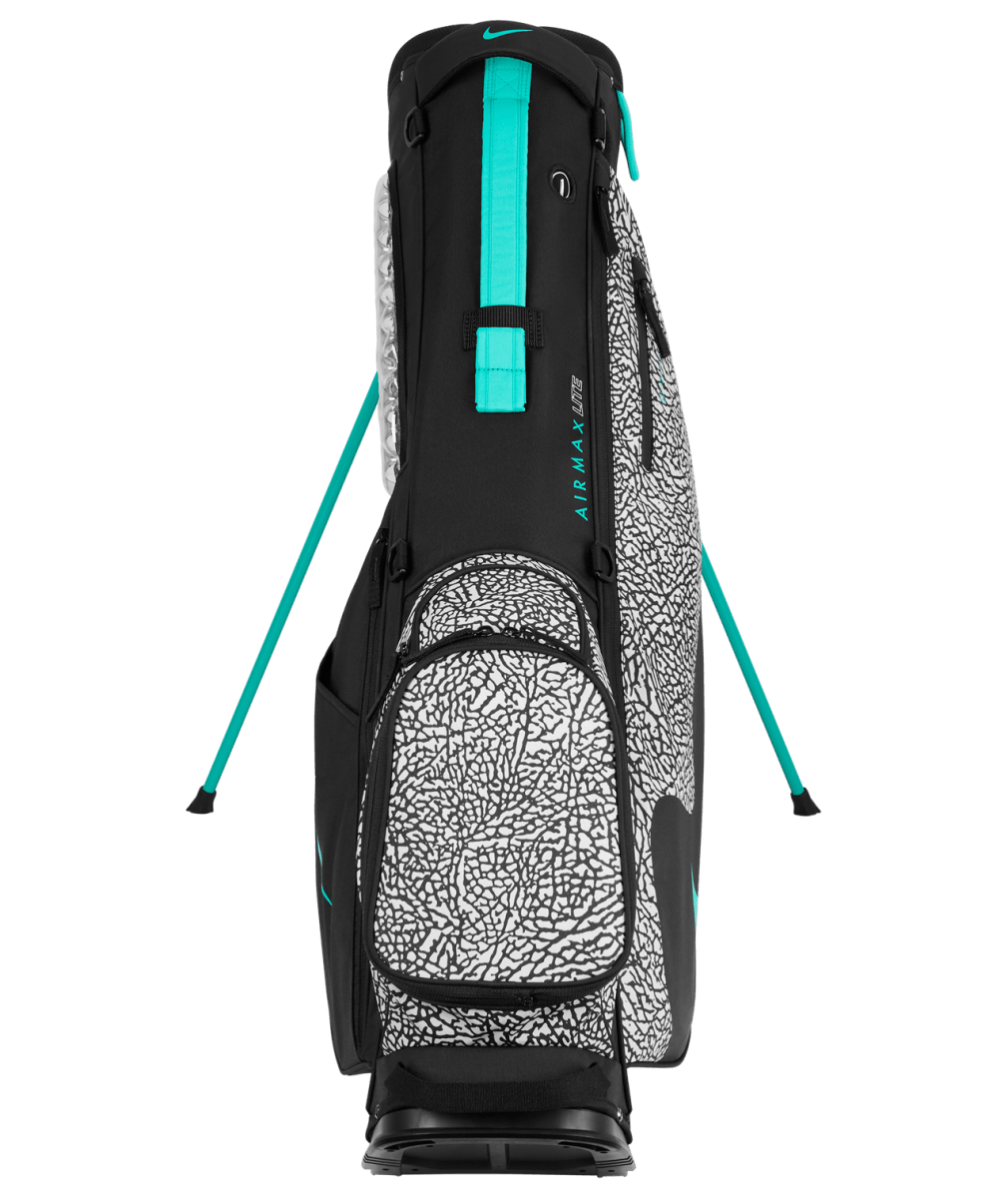 Nike Air Max Lite 2026 Golf Bag - Black / Wolf Grey / Clear Jade - Nike Golf