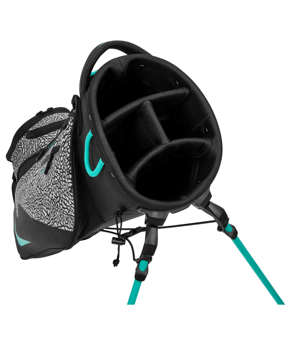 Nike Air Max Lite 2026 Golf Bag - Black / Wolf Grey / Clear Jade - Nike Golf
