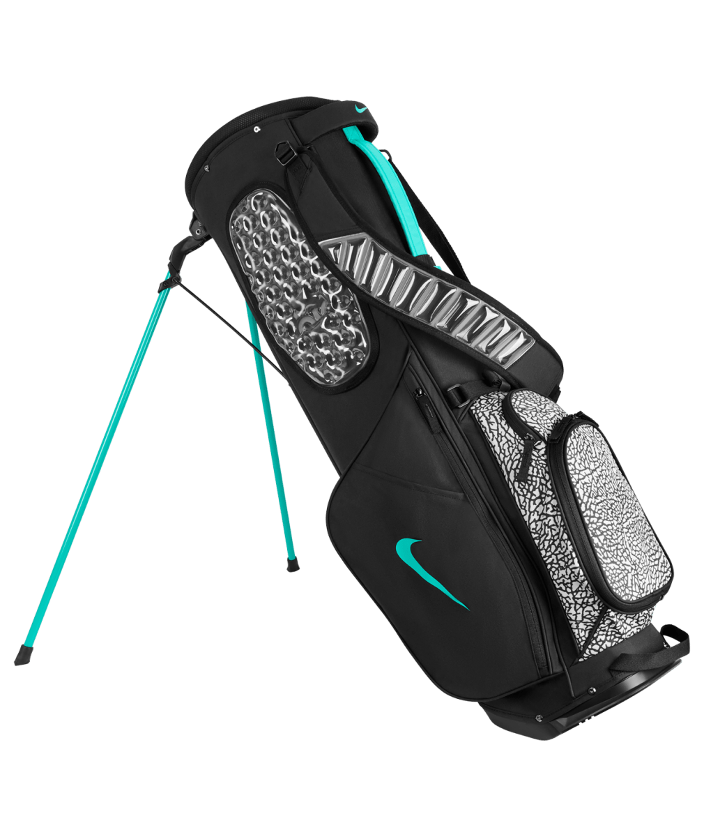 Nike Air Max Lite 2026 Golf Bag - Black / Wolf Grey / Clear Jade - Nike Golf