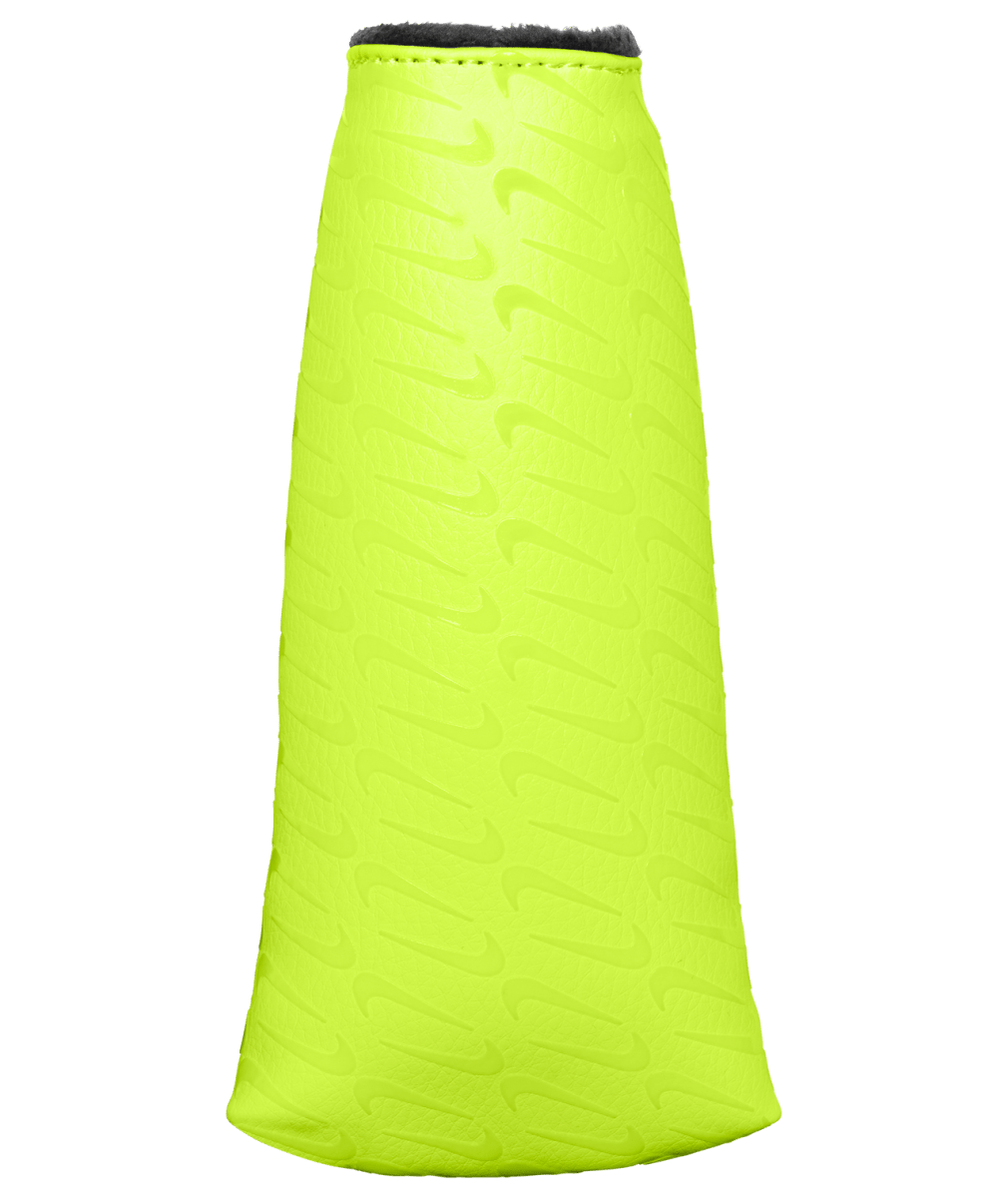 Nike Tour Energy Golf Blade Putter Headcover - Volt Ice / Midnight Navy - Nike Golf