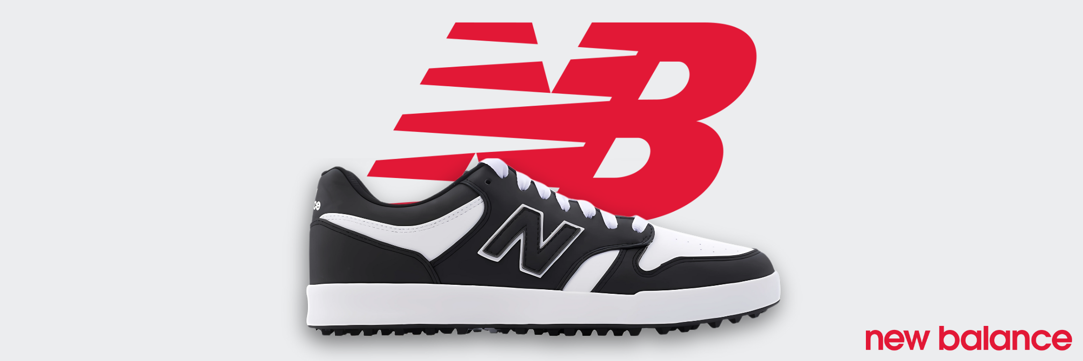 New Balance Golf Shoe Banner