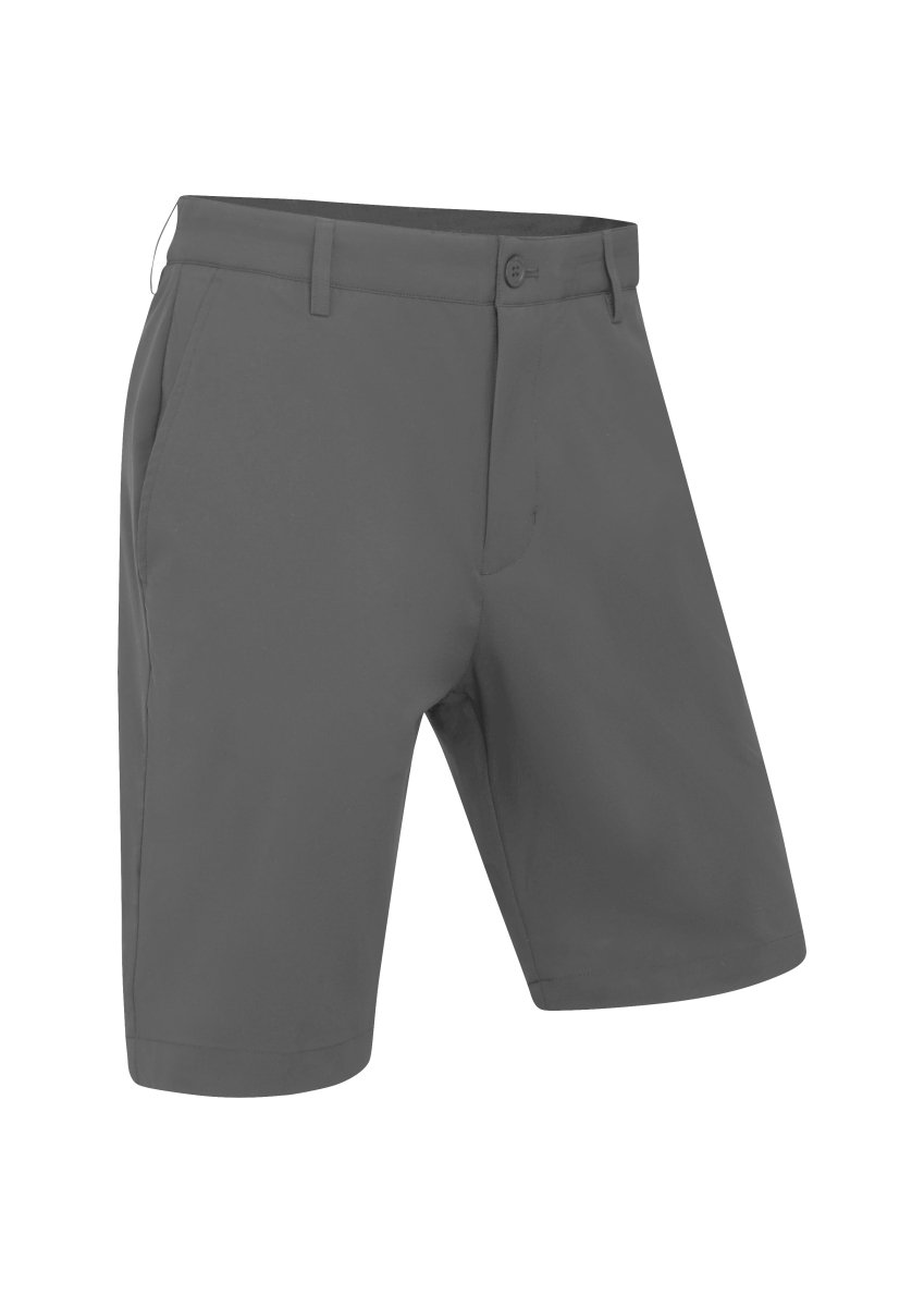 Oscar Jacobson Bedford Tapered Golf Shorts – Pewter - Oscar Jacobson