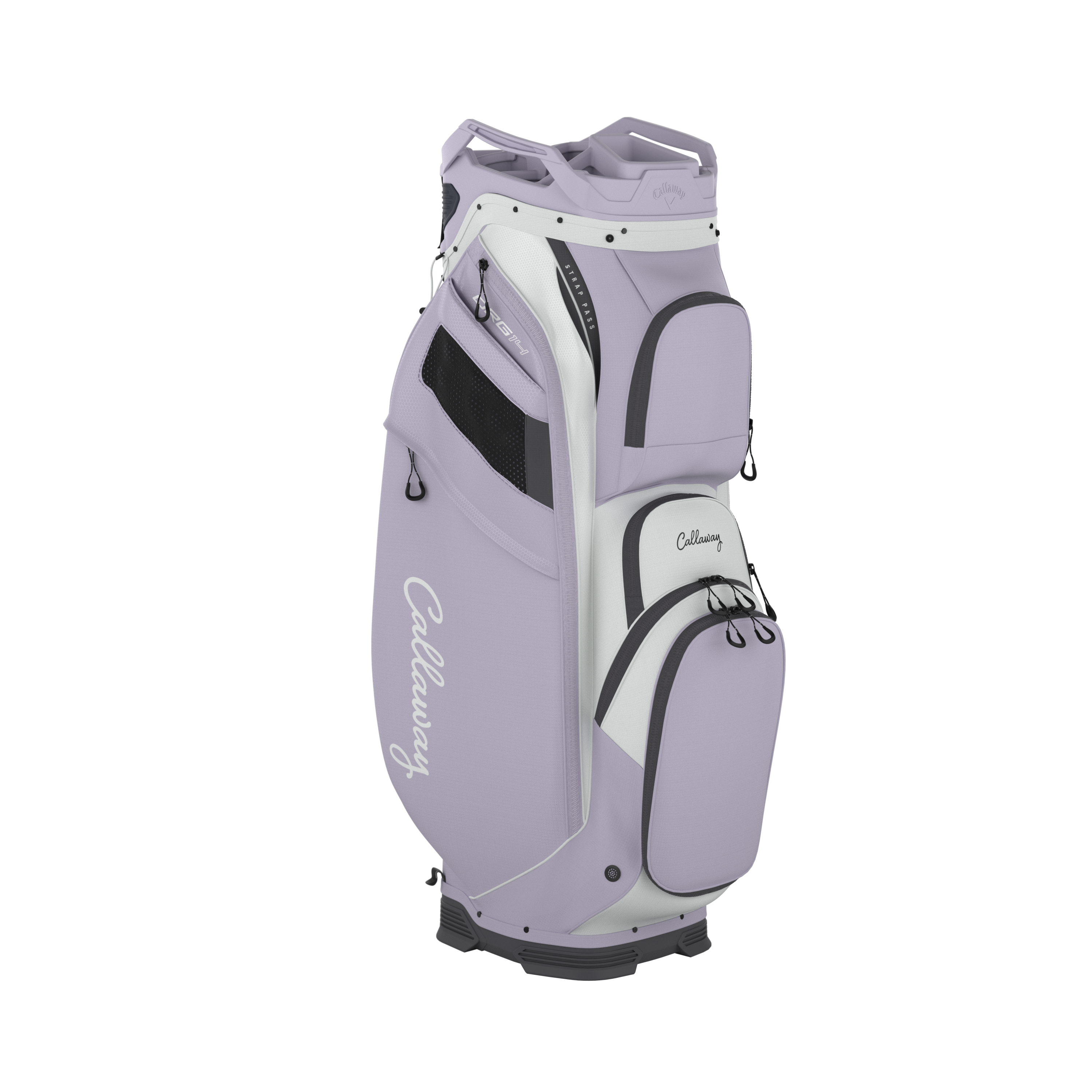 Callaway Org 14 Cart Bag 25 - Silver/Orchid Petal