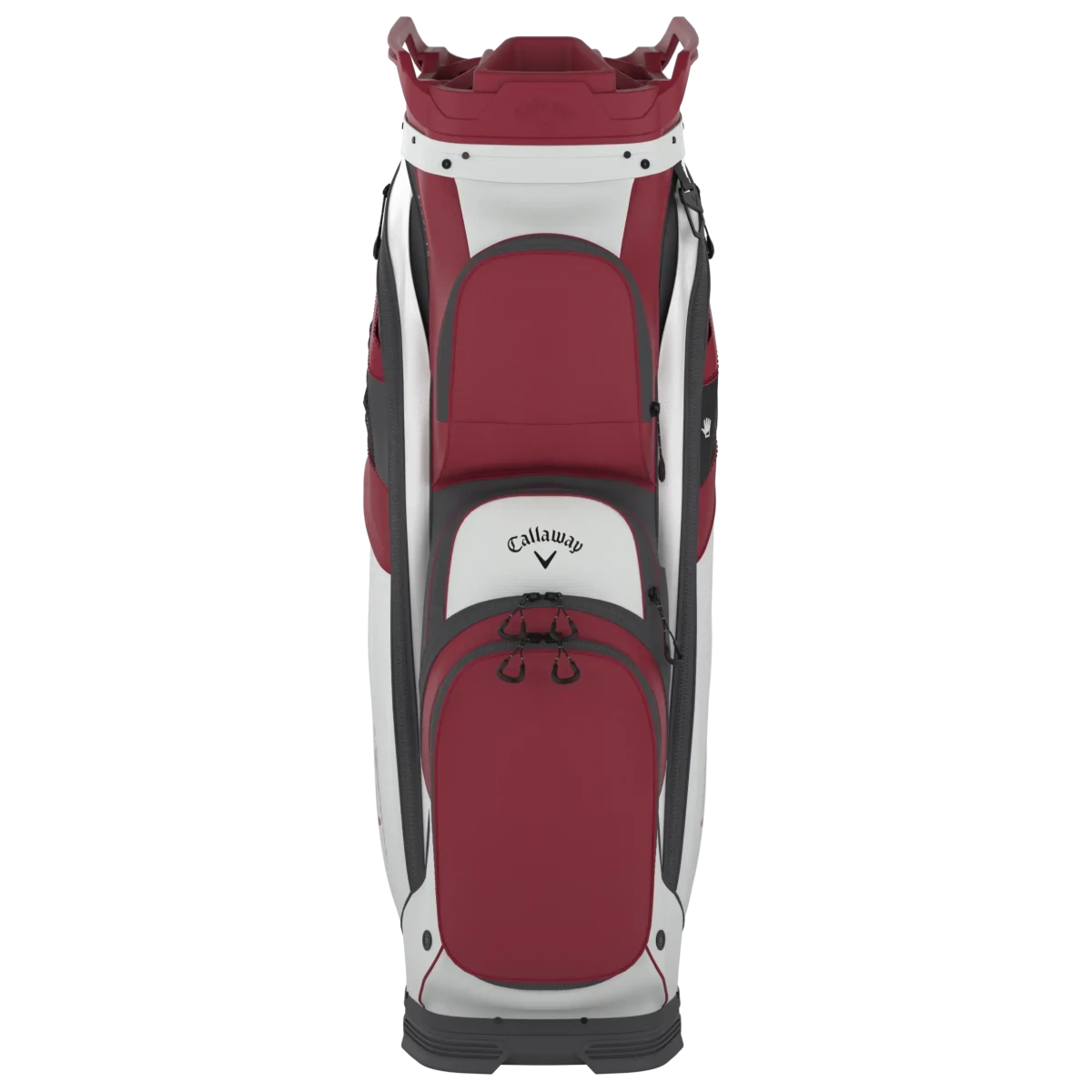Callaway Org 14 Cart Bag 25 - White/Cardinal - Callaway