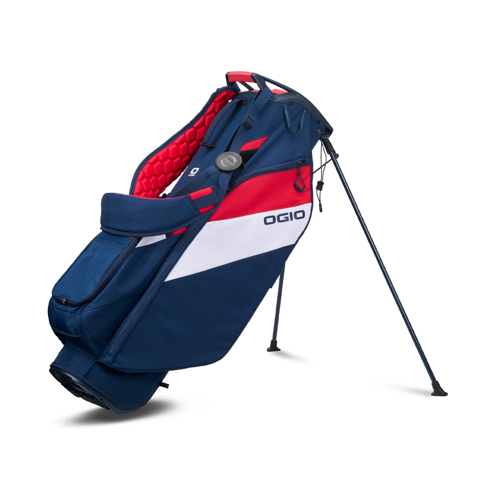 OGIO Fuse Stand Bag - Red / White / Blue